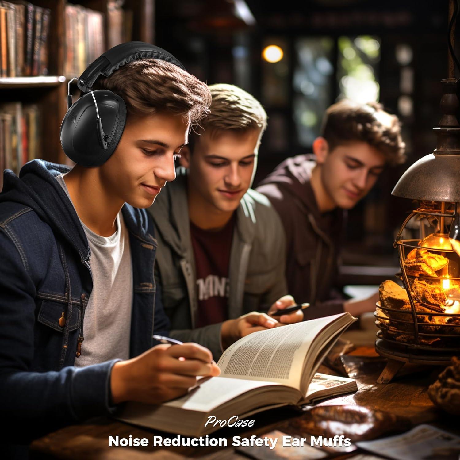 Auriculares ProCase de Reducción de Ruido NRR 28dB