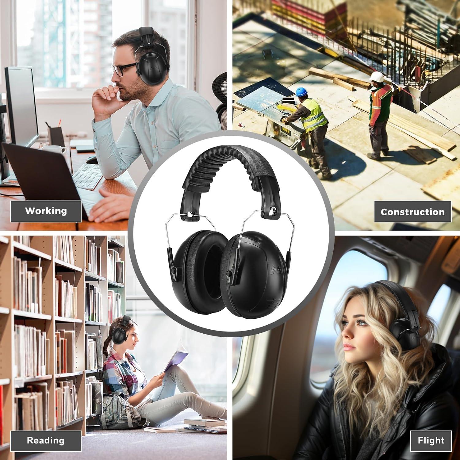 Auriculares ProCase de Reducción de Ruido NRR 28dB