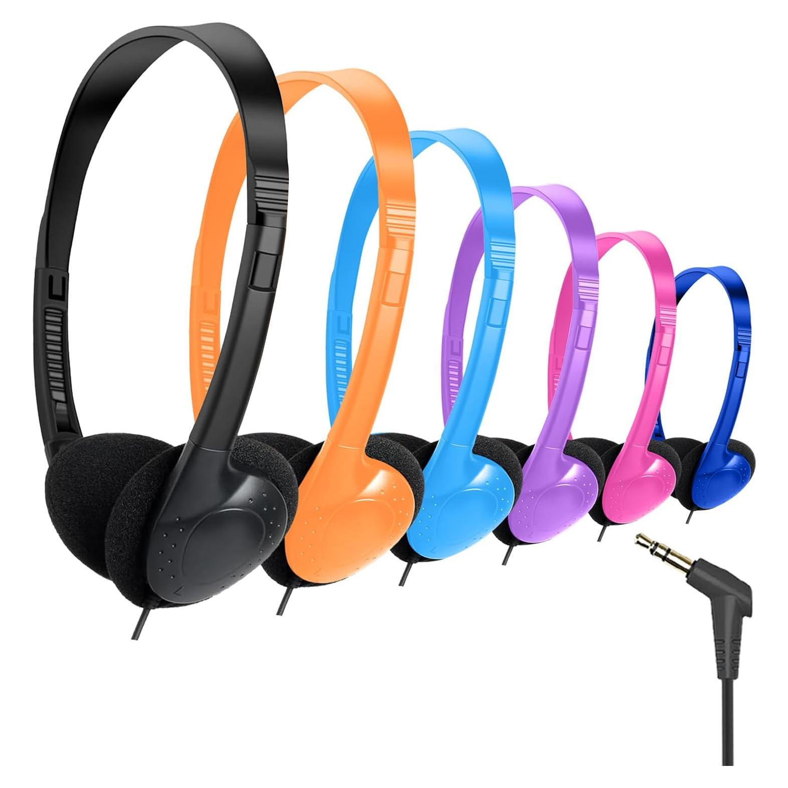 Auriculares con Cable Gaosen GS857 Paquete de 6 para Niños