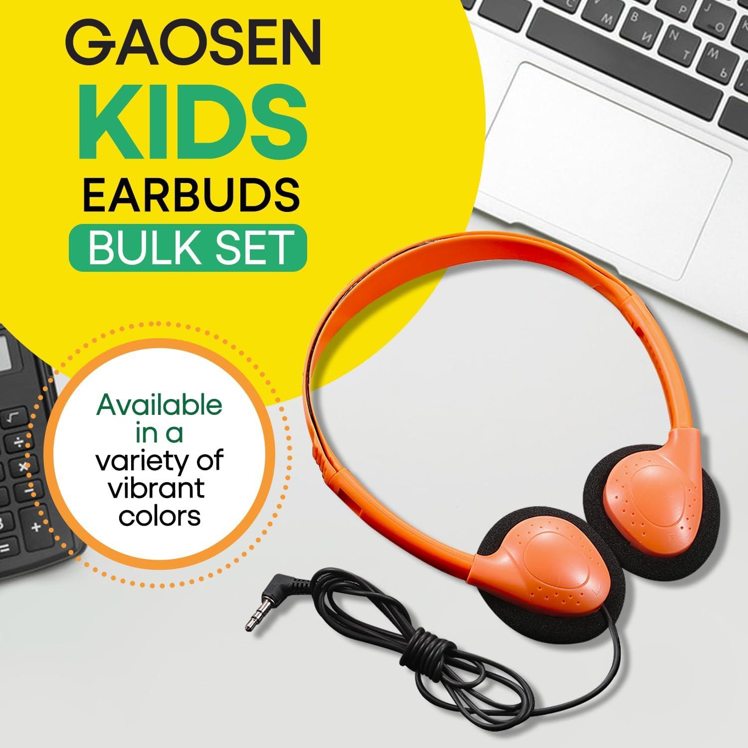 Auriculares con Cable Gaosen GS857 Paquete de 6 para Niños