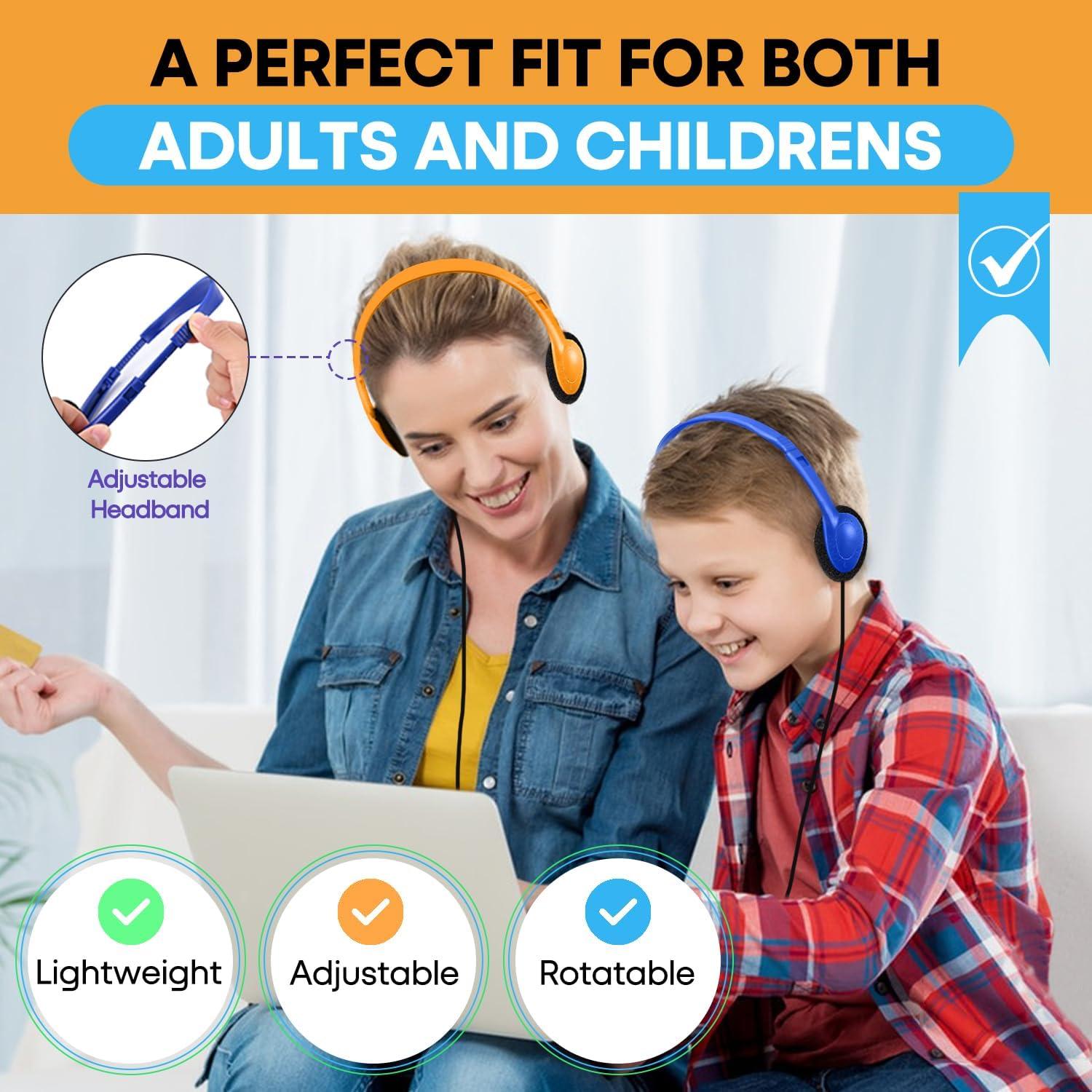 Auriculares con Cable Gaosen GS857 Paquete de 6 para Niños