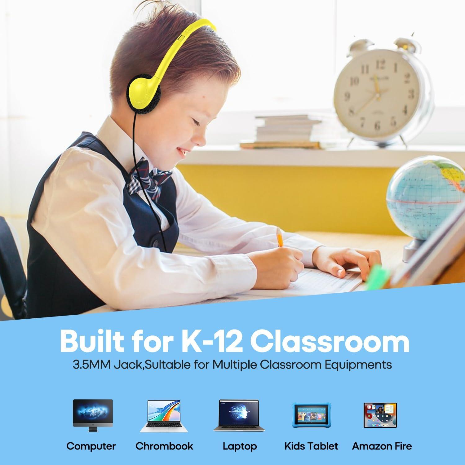 Auriculares con Cable Gaosen GS857 Paquete de 6 para Niños