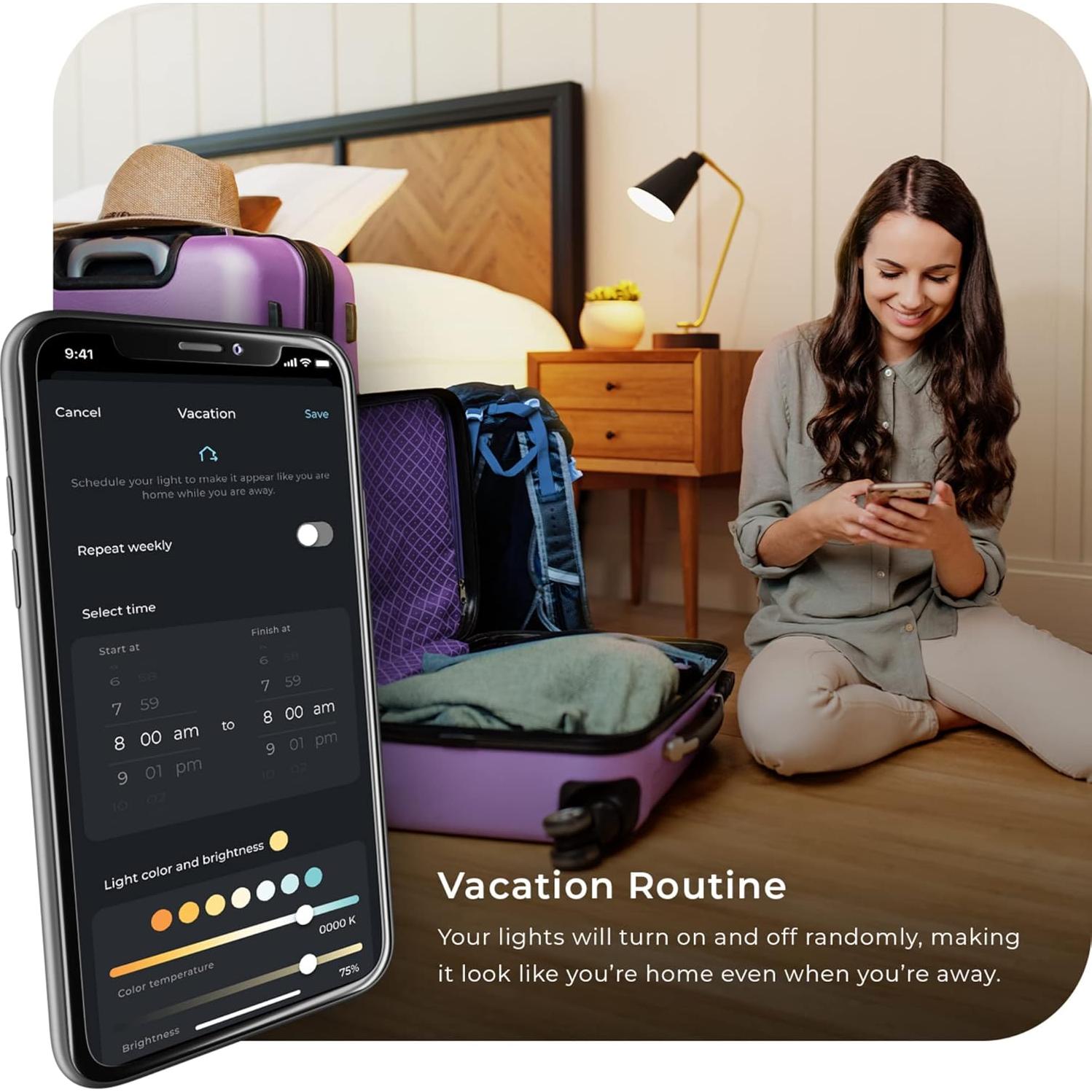 Bombilla LED Inteligente GLOBE B11 4.5W Regulable 2000K-5000K