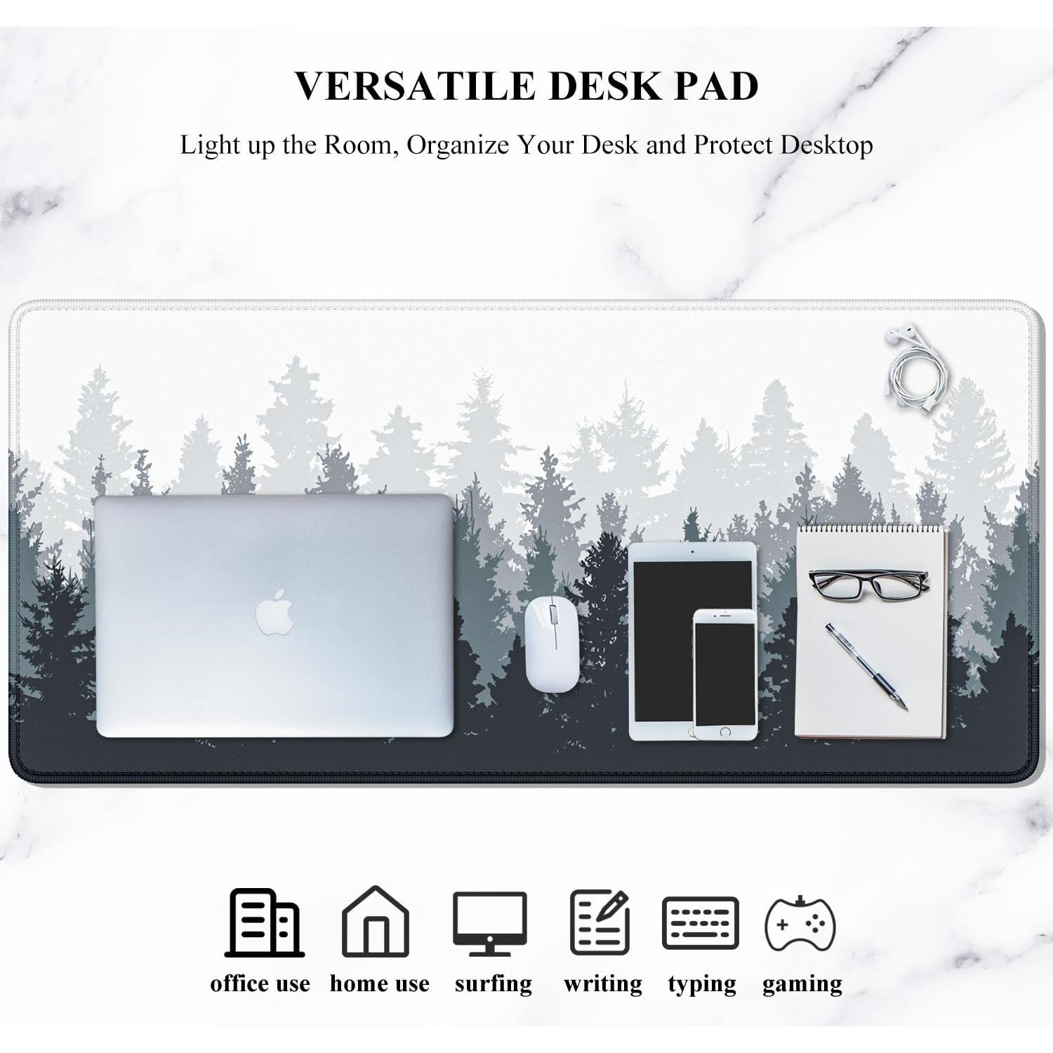 Alfombrilla de Ratón Grande Auhoahsil 80x30 cm Antideslizante