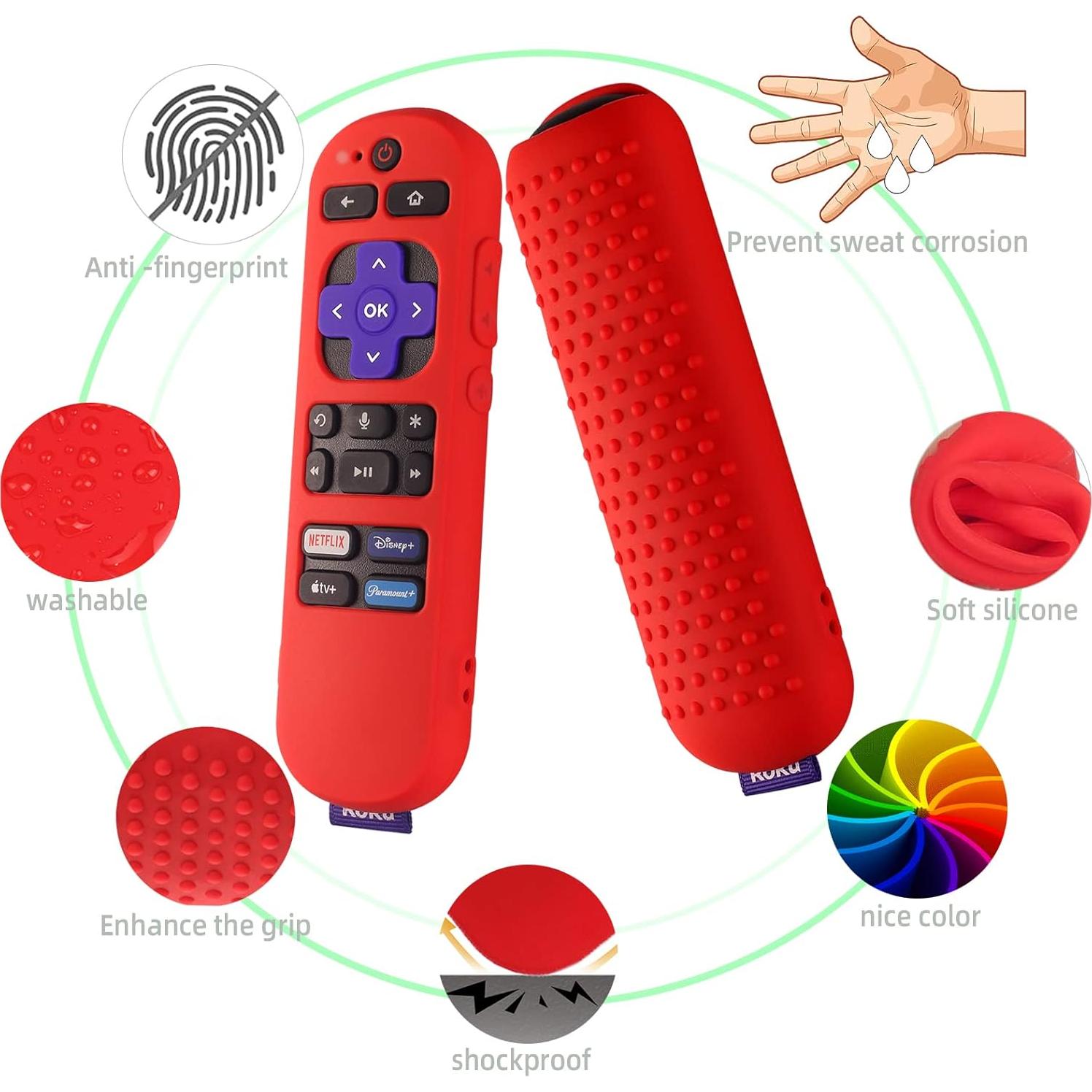 Funda de silicona para control remoto Rok Express 4K+ RCA1R