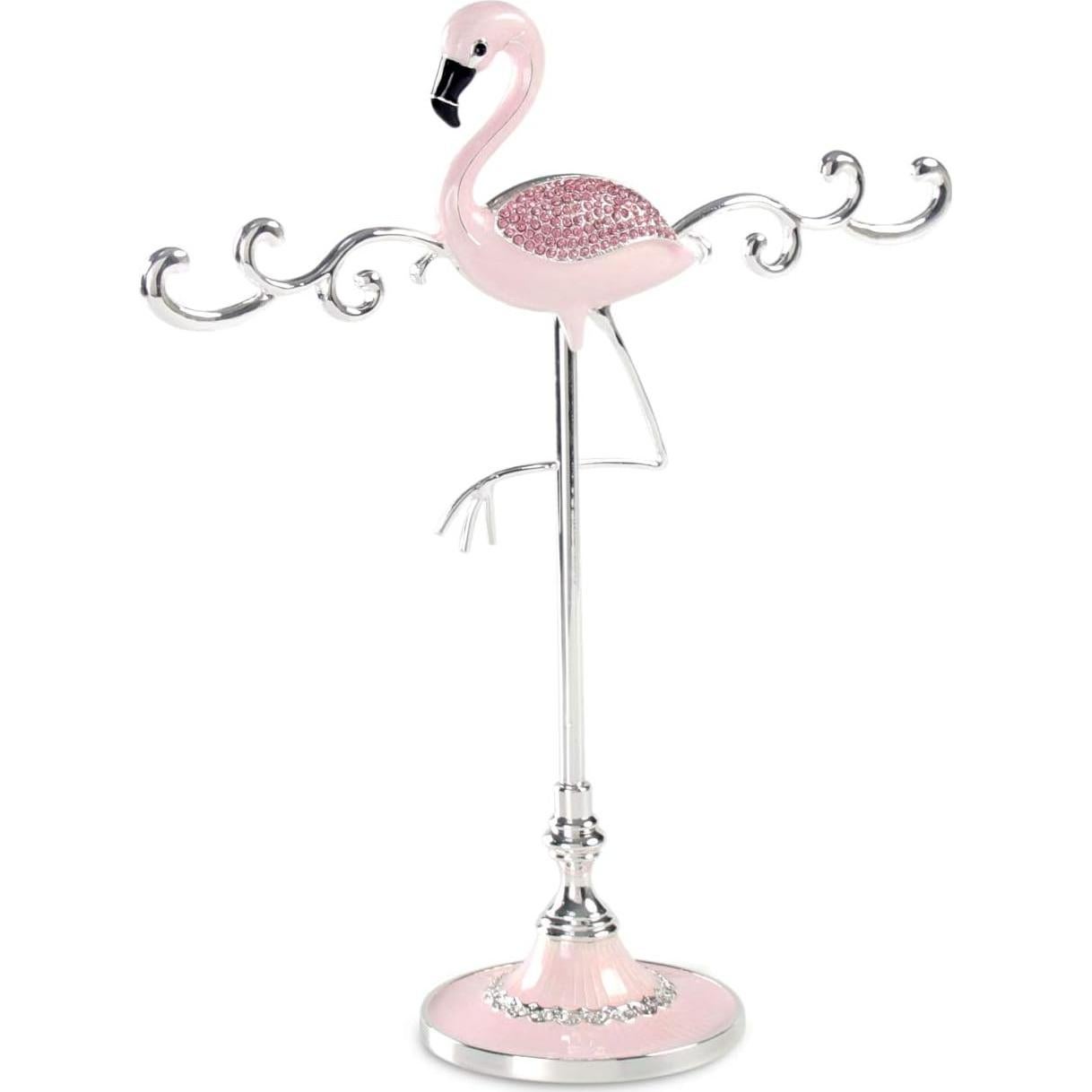 Organizador de Joyería LASODY Flamingo Rosa para Collares