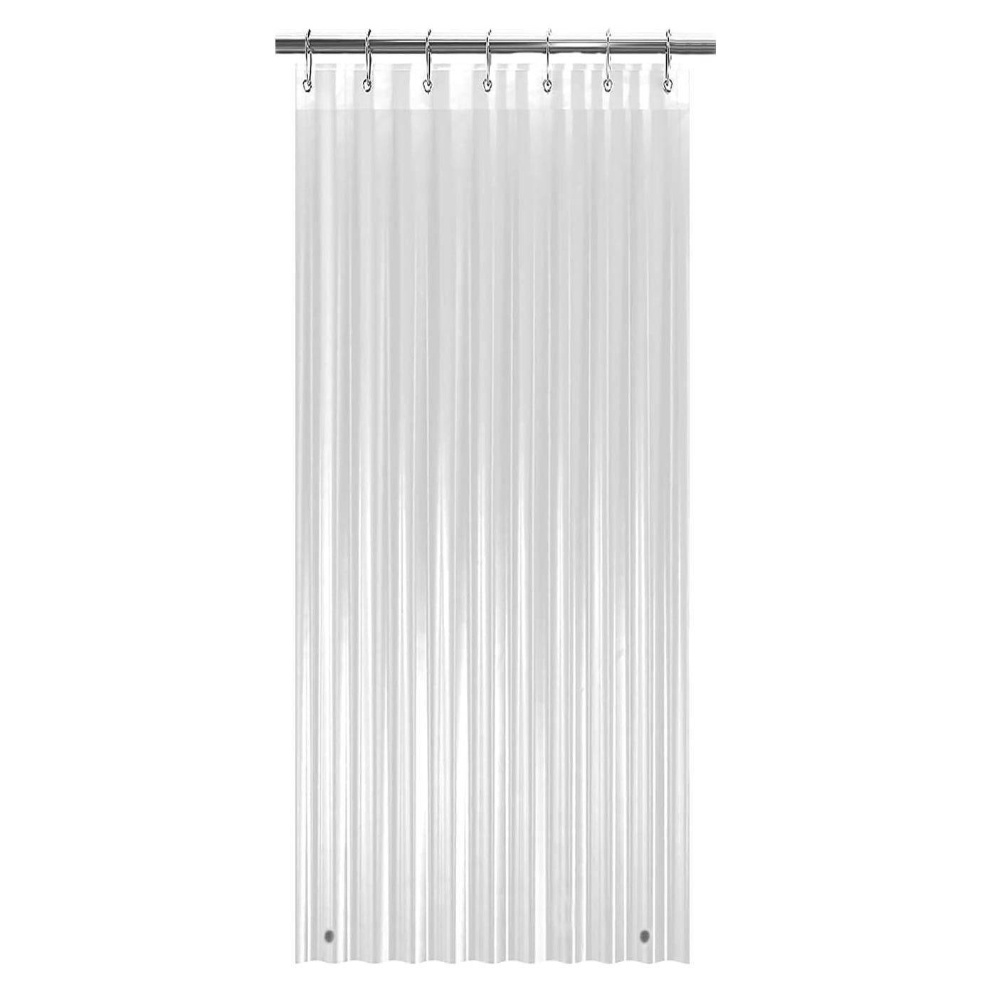 Cortina de Ducha Transparente GBYcLyw 91 x 152 cm Impermeable