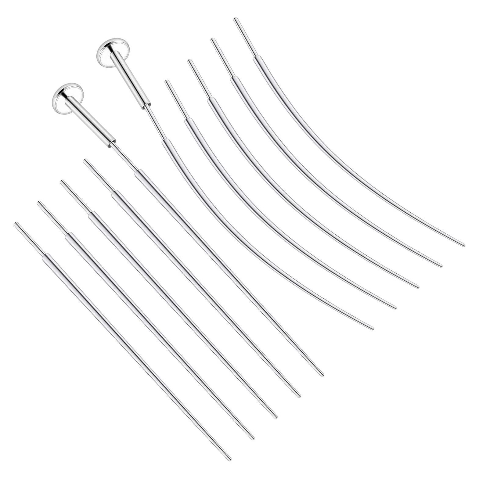 Anillo de nariz sin rosca Pnsgisr 20G acero quirúrgico