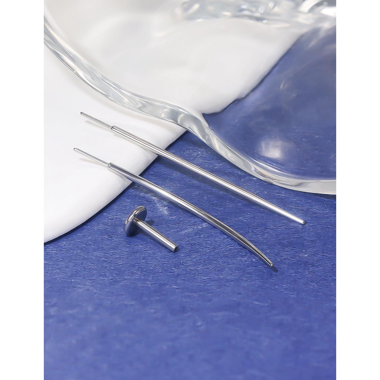 Anillo de nariz sin rosca Pnsgisr 20G acero quirúrgico