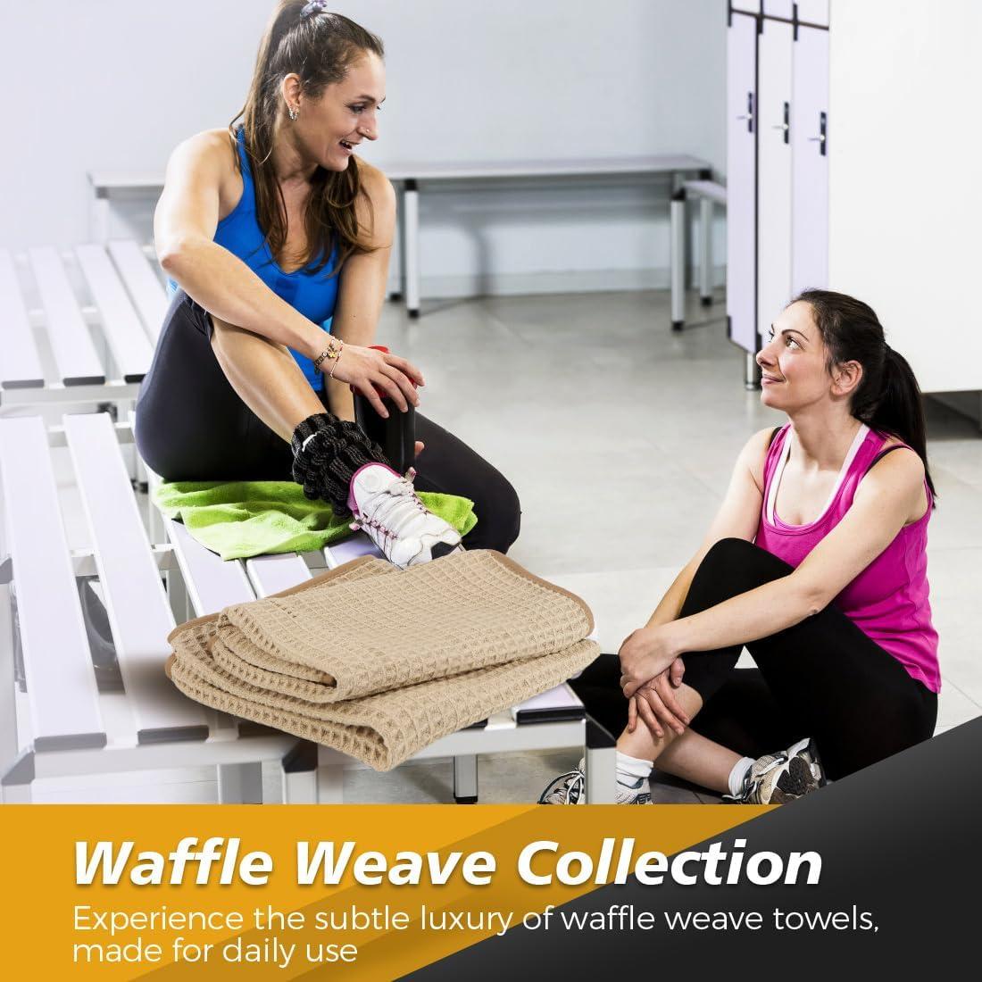 Toallas de Gimnasio HOMEXCEL Microfibra 4 Piezas 38x63 cm