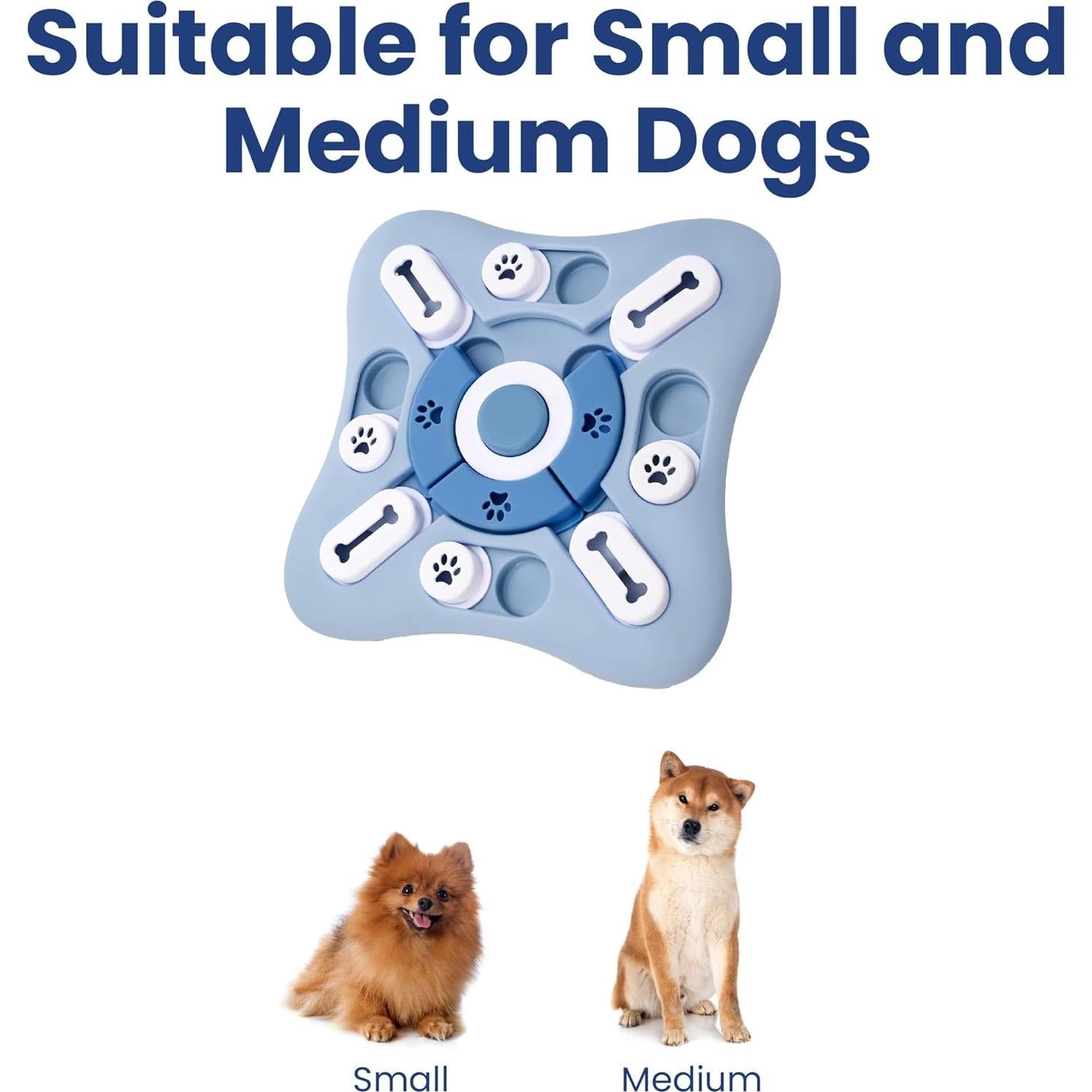 Juguete Interactivo para Perros PawsPik - Alimentador Lento 25.4 cm