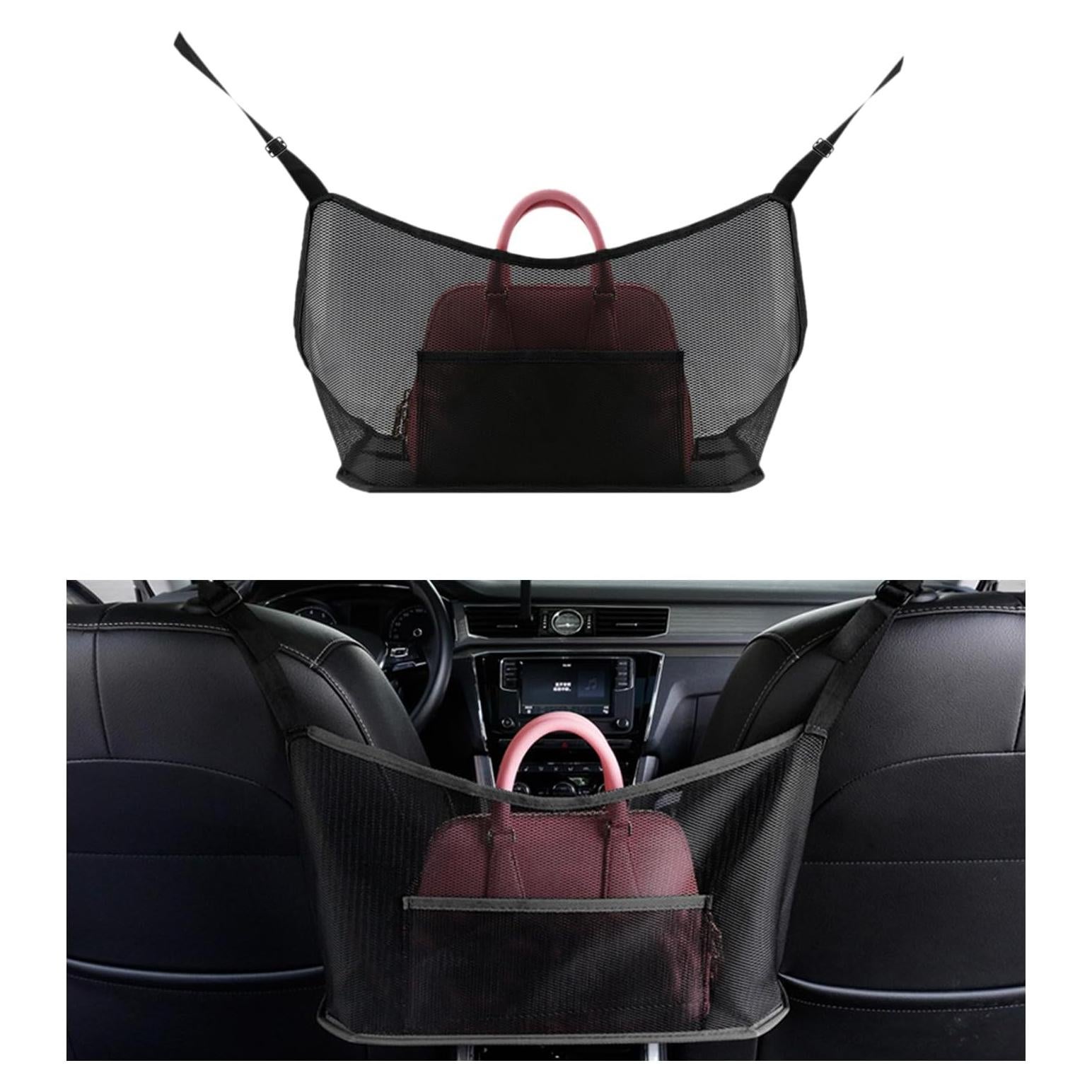 Soporte de bolso de mano Ziciner para automóvil - Negro