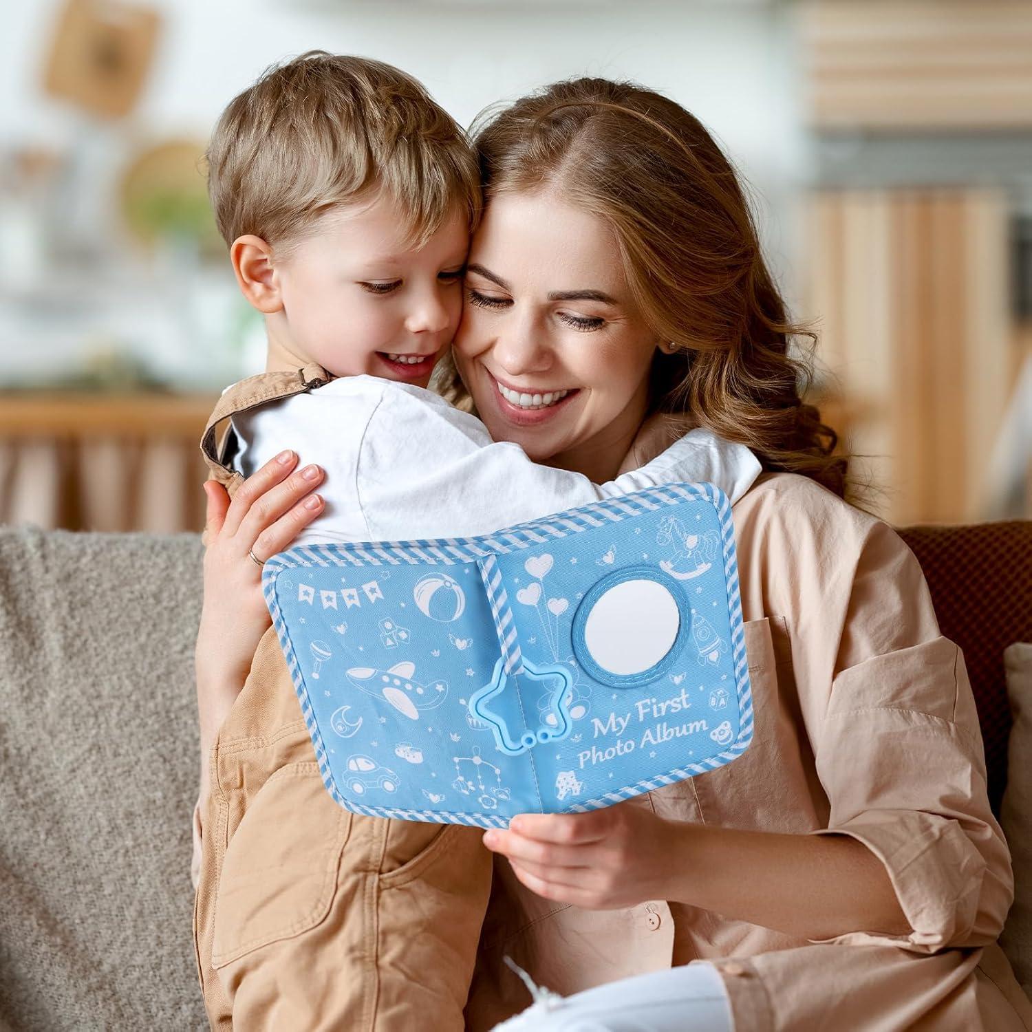 Álbum de Fotos Familiar ZOIIWA Niño Azul 18x14 cm Baby Shower