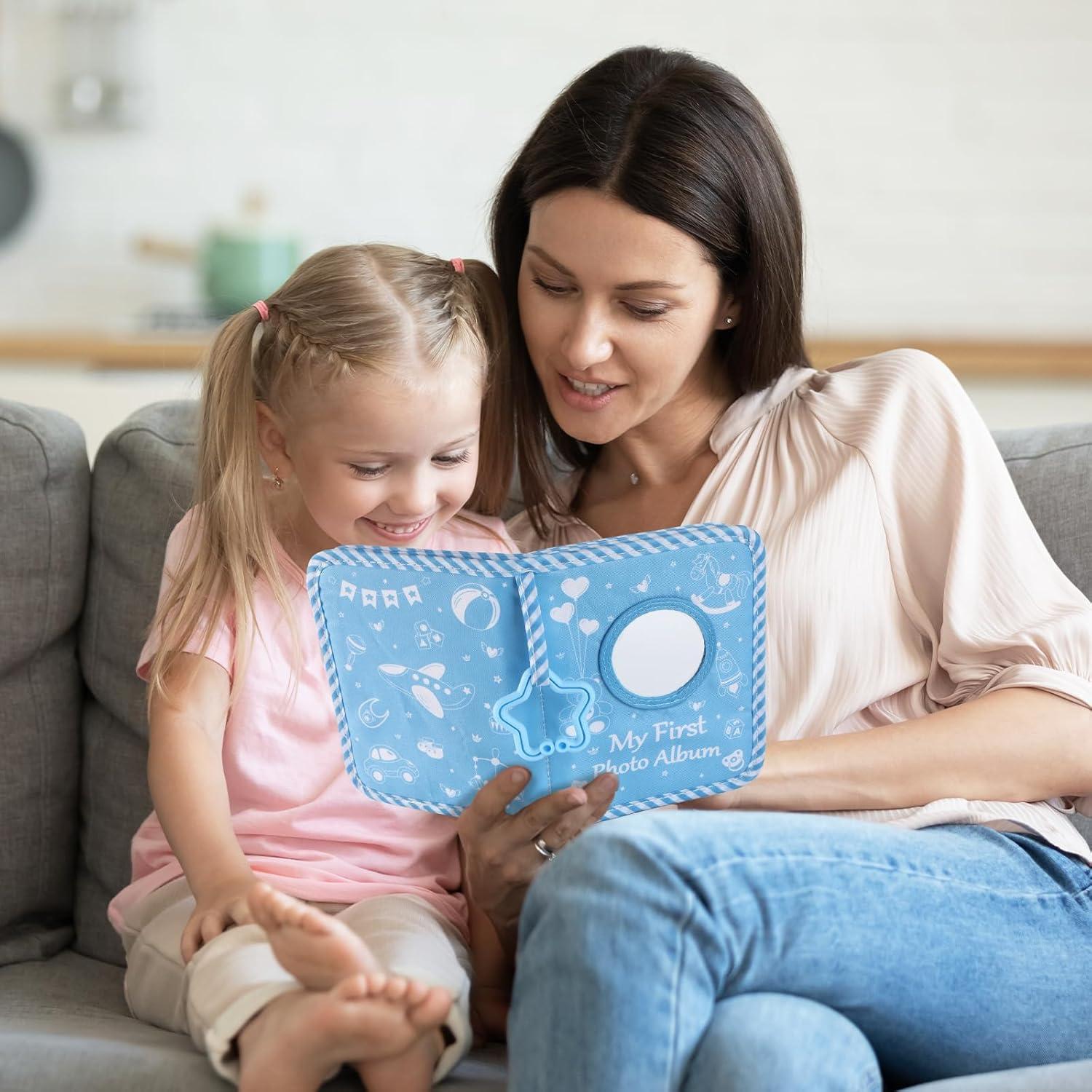 Álbum de Fotos Familiar ZOIIWA Niño Azul 18x14 cm Baby Shower
