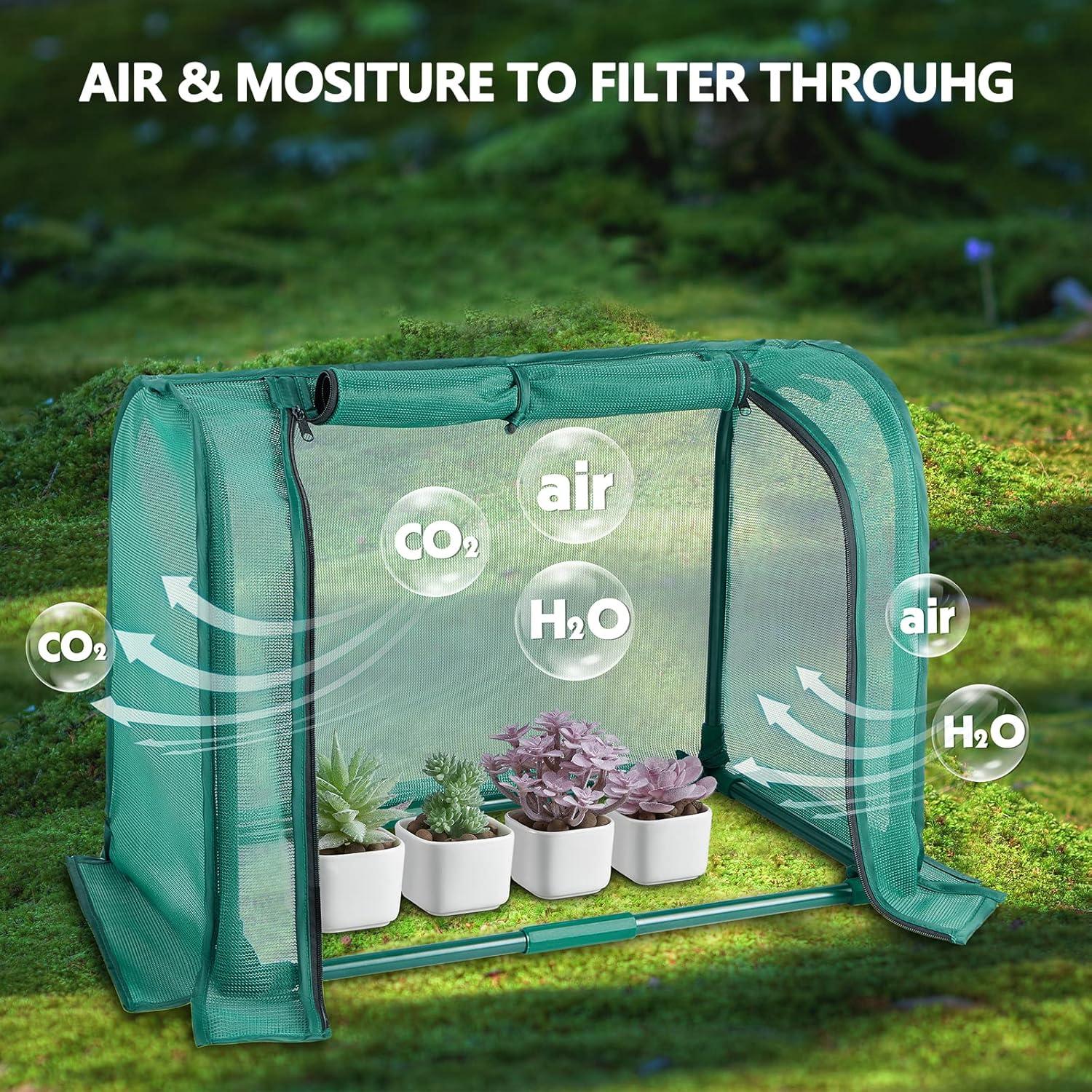 Sombrilla Mini para Plantas SUMGROW 30% Sombra 58.4x30.5x42 cm