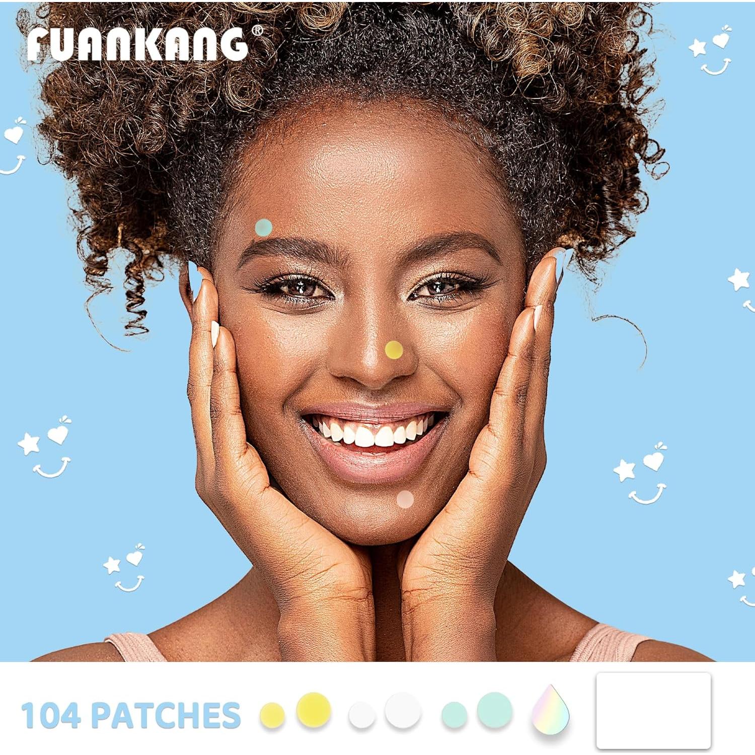 Parche Hidrocoloide para Granos FUANKANG - 104 Unidades