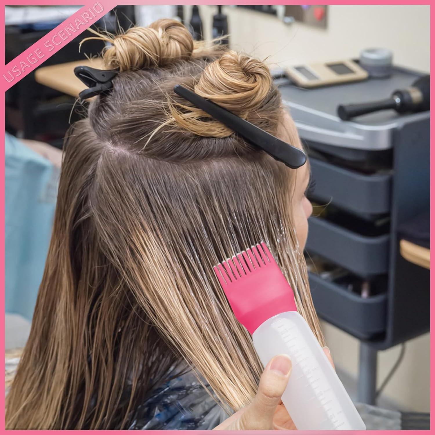 Botella Aplicadora de Raíz BLAAROOM 2 Piezas 6 Onzas Rosa