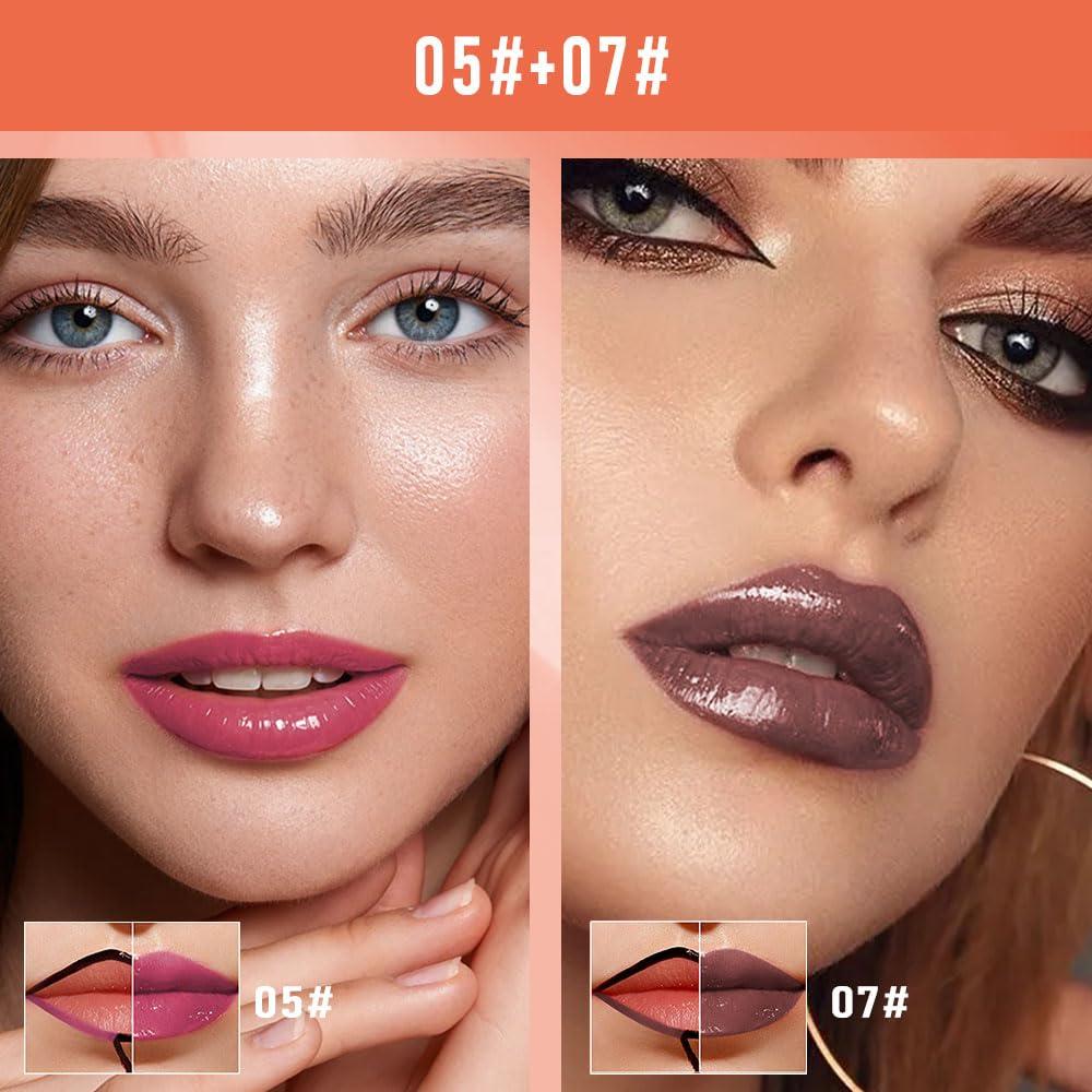 Set 2 Piezas Tinte Labial Peel Off + Aceite Labial Hxssll