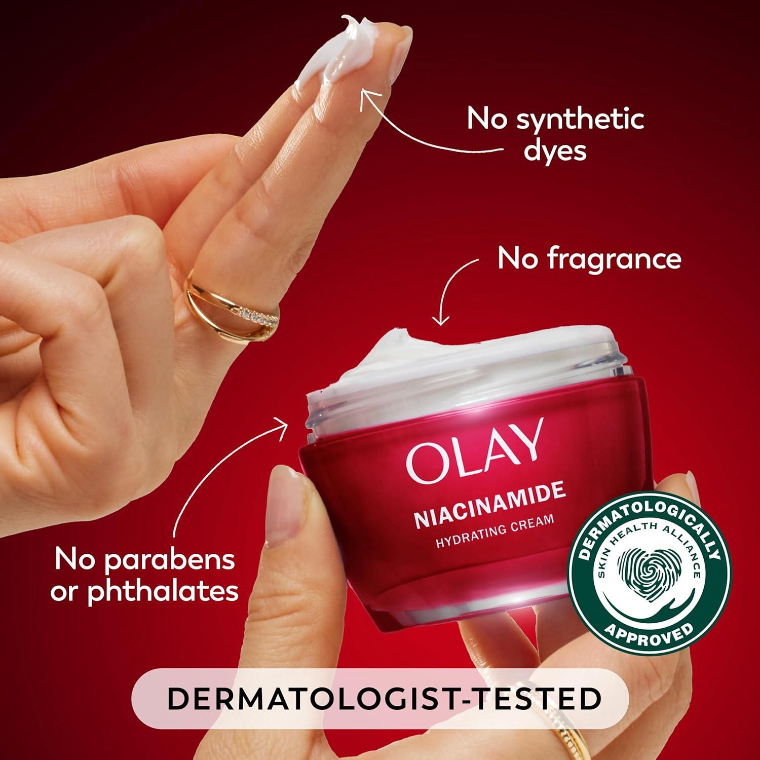 Crema Hidratante Facial Olay Niacinamida 48.19 g - Antiarrugas