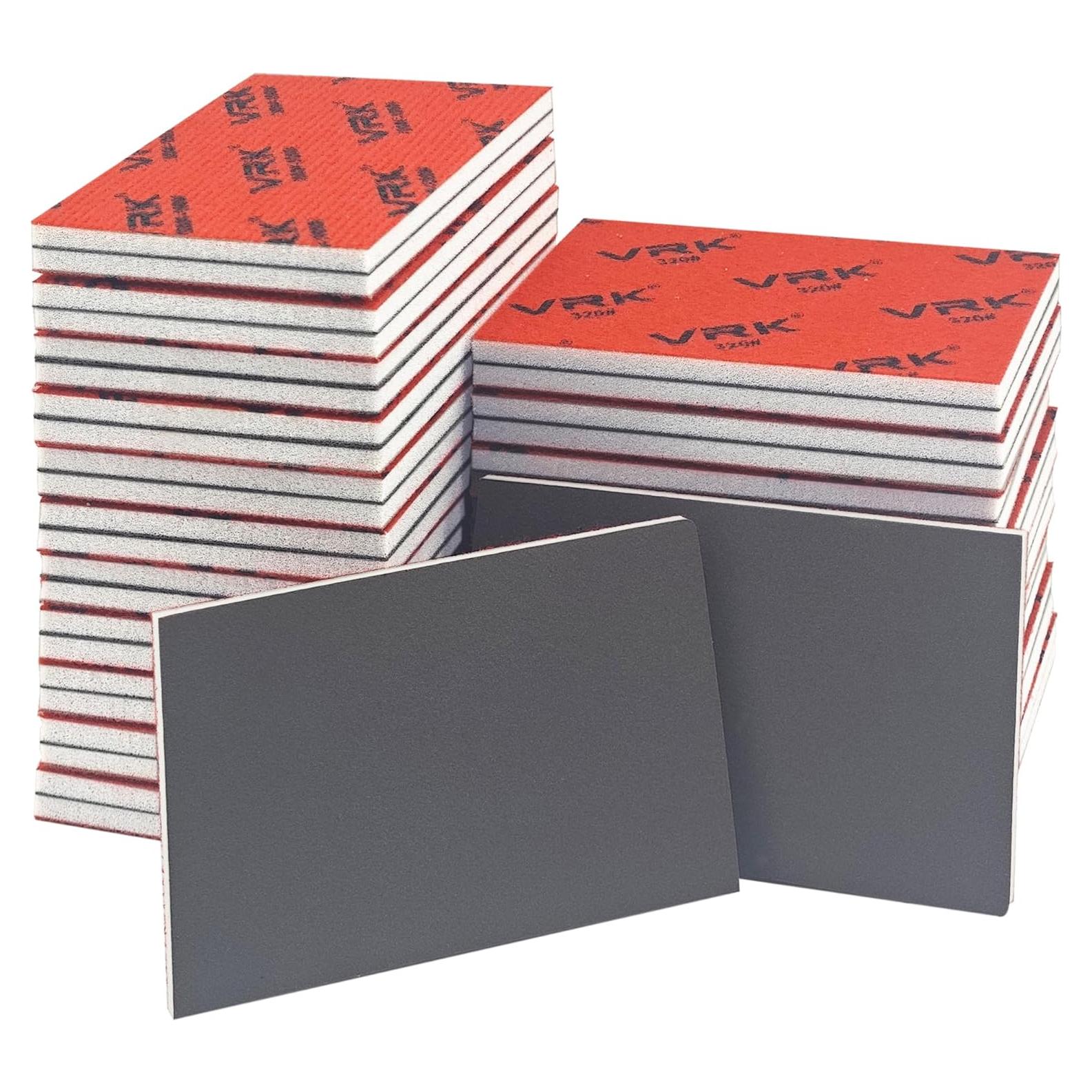 28 Esponjas de Lijado VRKET 180-3000 Grit para Madera y Metal