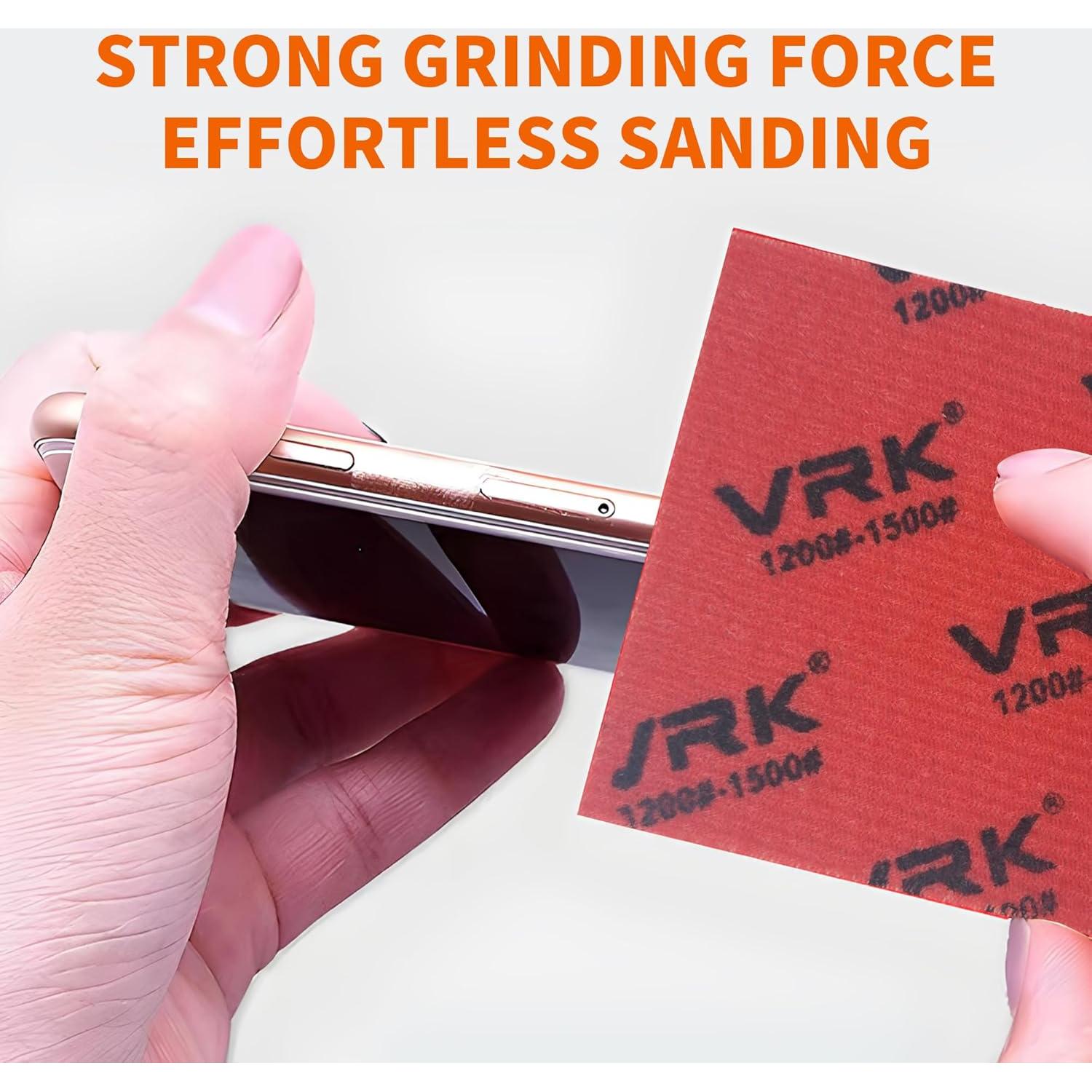 28 Esponjas de Lijado VRKET 180-3000 Grit para Madera y Metal