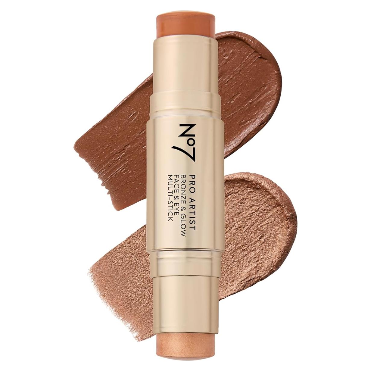 Stick Bronceador y Iluminador No7 - Doble Extremo 10g