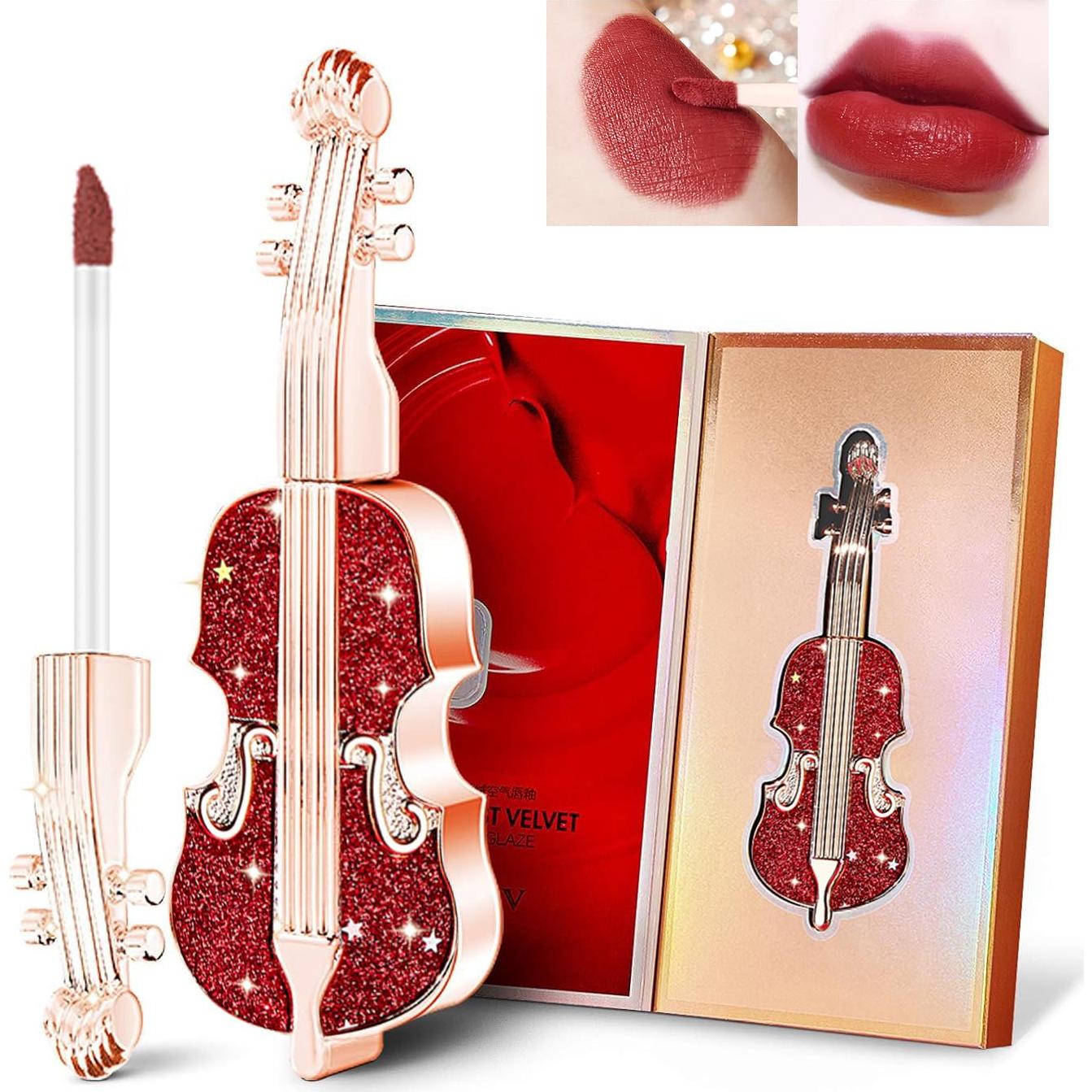 Lápiz Labial Mate Gireatick Rojo Aterciopelado 81g