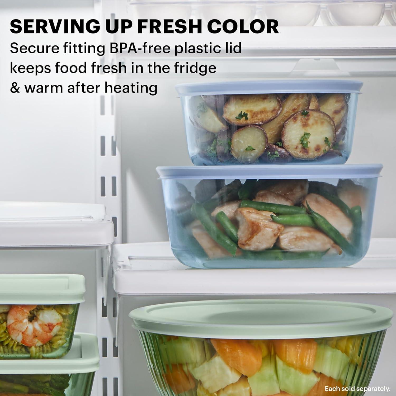 Contenedor de Almacenamiento de Alimentos Pyrex 4 Tazas Redondo