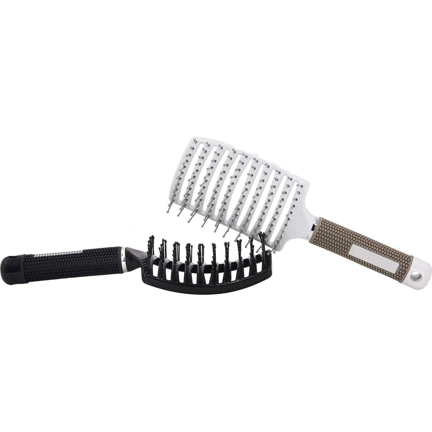 2 Cepillos Desenredantes Curvados Eyxformula para Cabello Húmedo