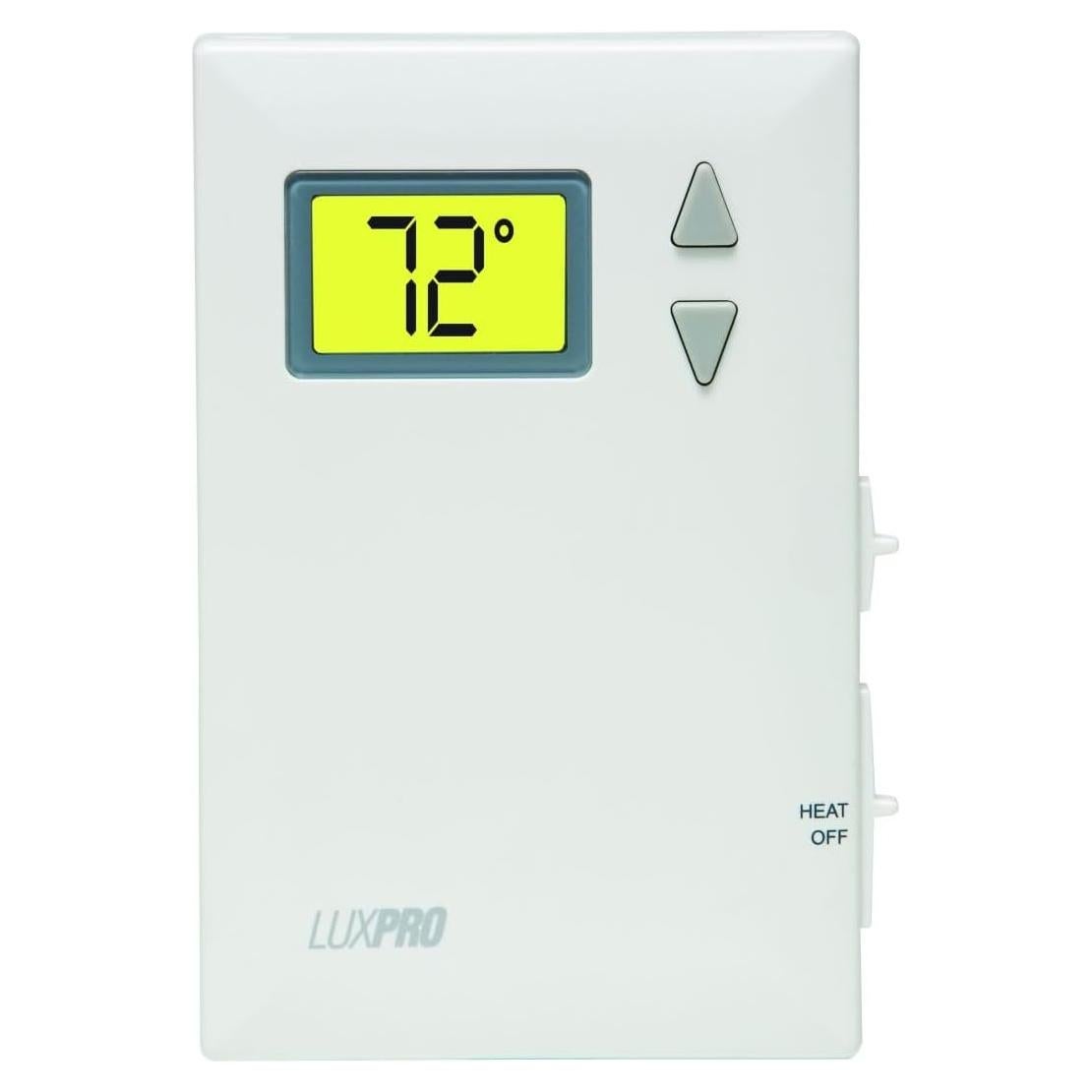 Termostato Mecánico No Programable LUX PSD010B 24V Calor Solo