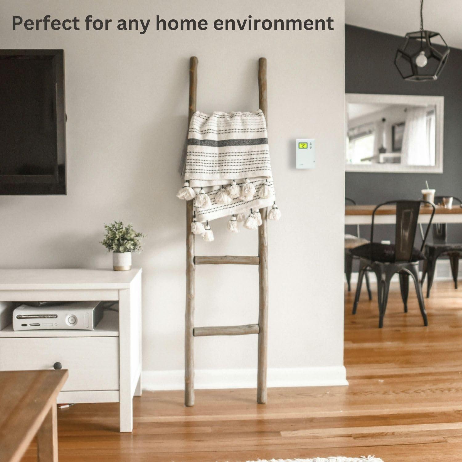 Termostato Mecánico No Programable LUX PSD010B 24V Calor Solo