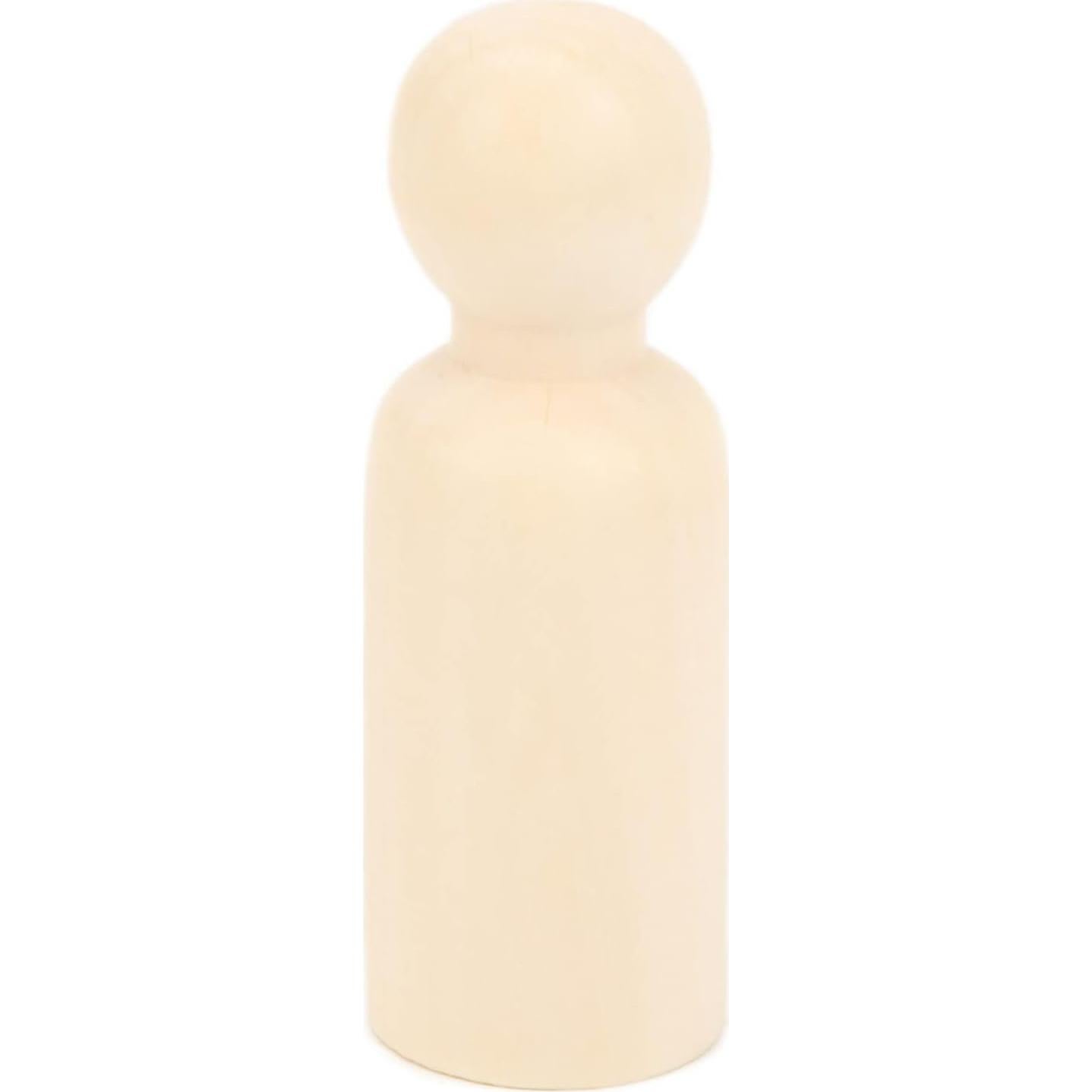 Set de 10 Muñecos de Madera sin Terminar Pssopp para Manualidades