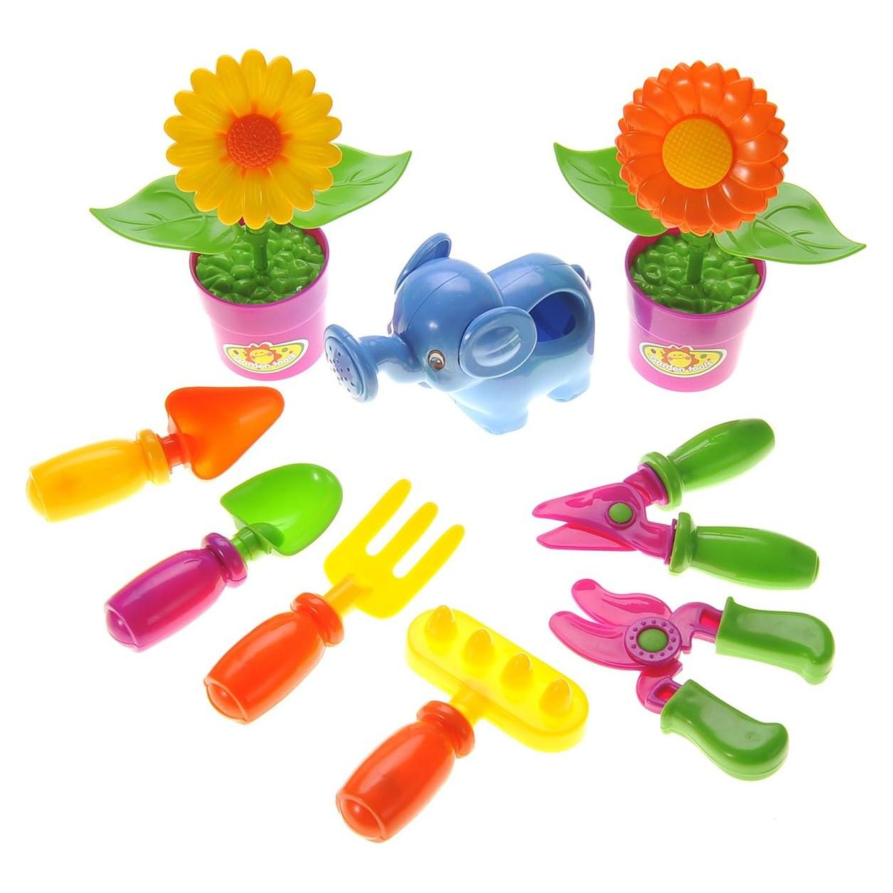 Conjunto de Jardinería PowerTRC para Niños - 9 Piezas