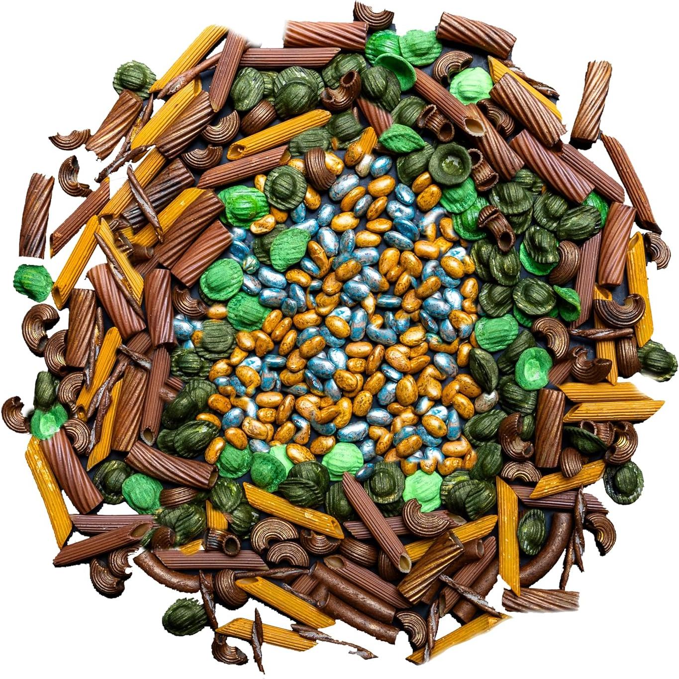 Relleno Sensorial de Nido de Aves - 4 Tazas - Juguete Educativo