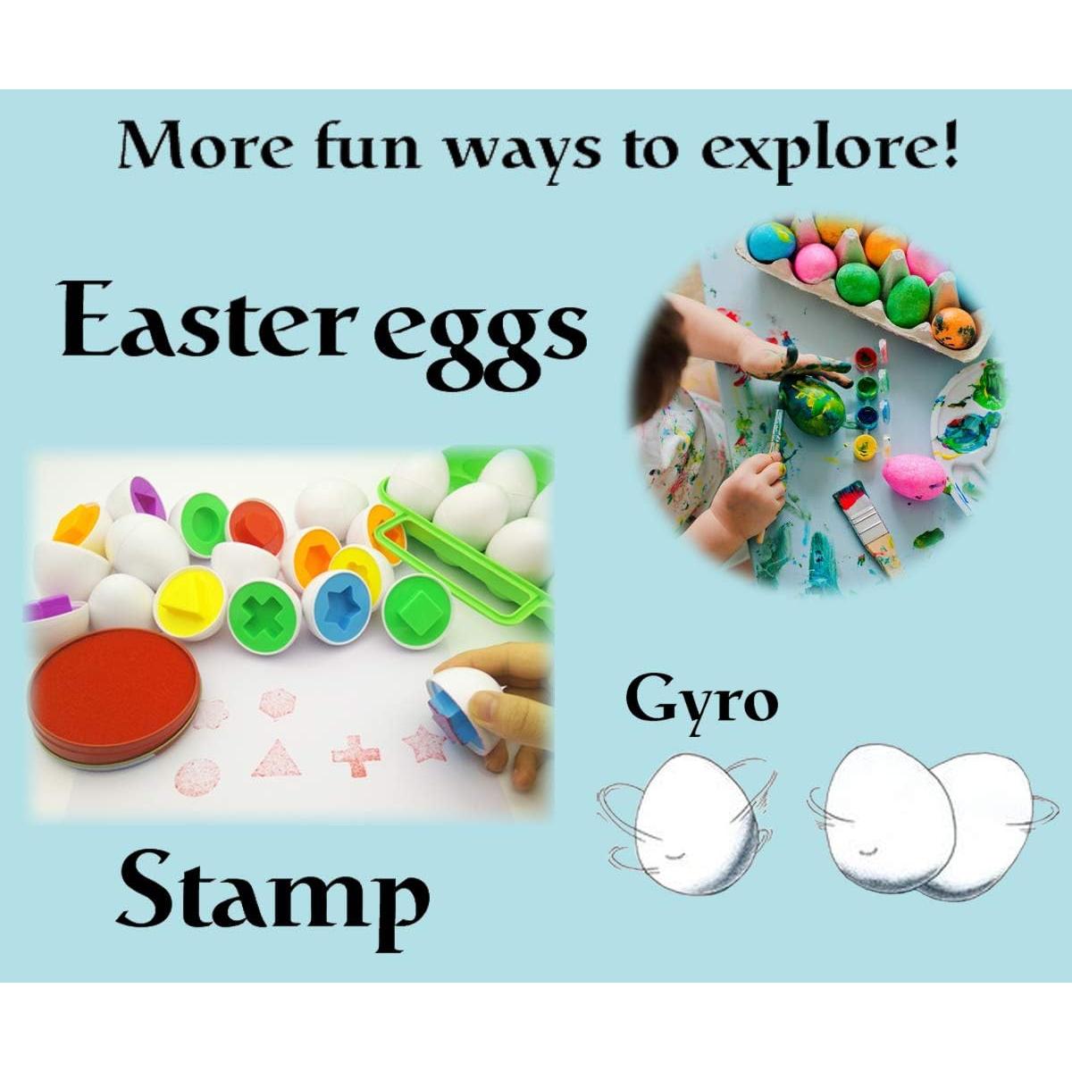 Set de Huevos de Clasificación Beakabao 12 Piezas Montessori