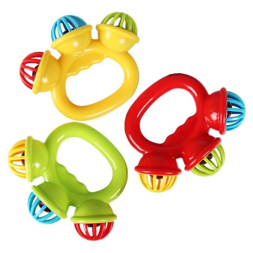 BESTonZON 3PCS Campanas de Mano para Bebés Juguetes Musicales