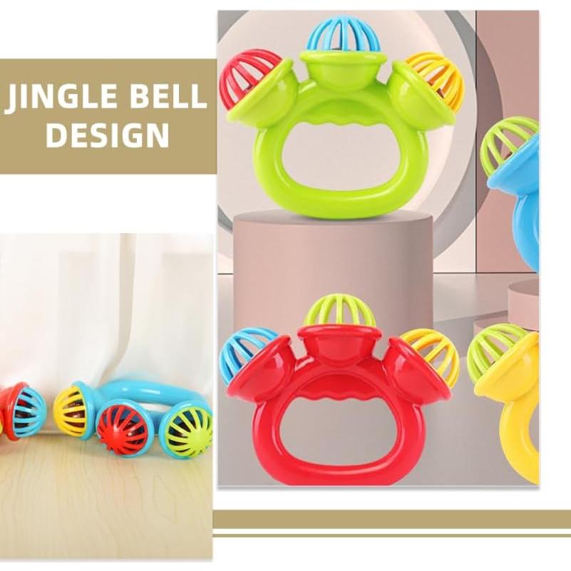 BESTonZON 3PCS Campanas de Mano para Bebés Juguetes Musicales