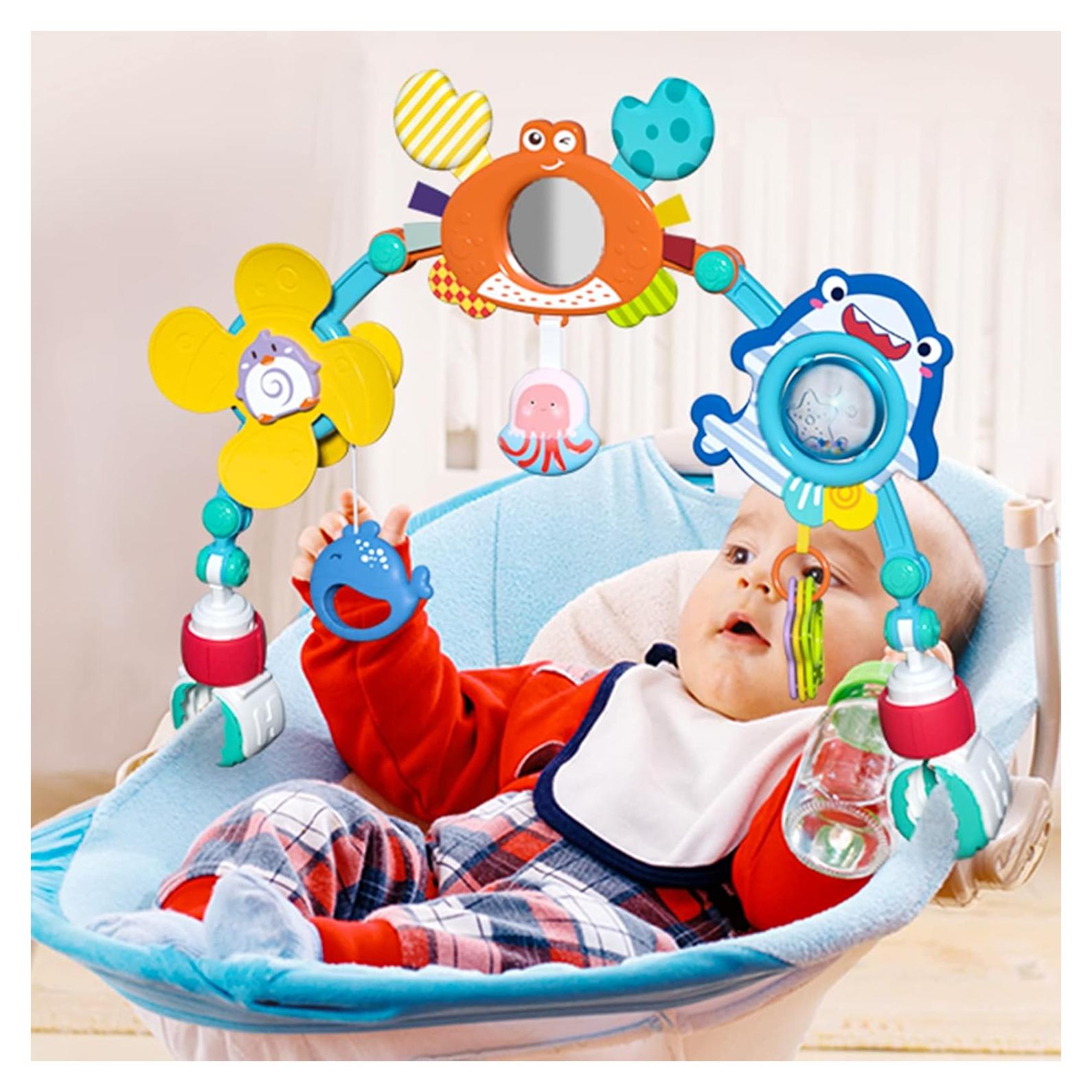 Arco de Juego para Bebés Eners Azul - Juguete Interactivo 35.56x48.26cm