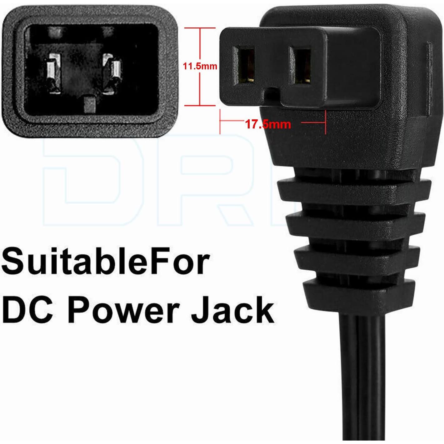 Cable de Poder 12V DC DRRI para Refrigeradores Portátiles 1.5M