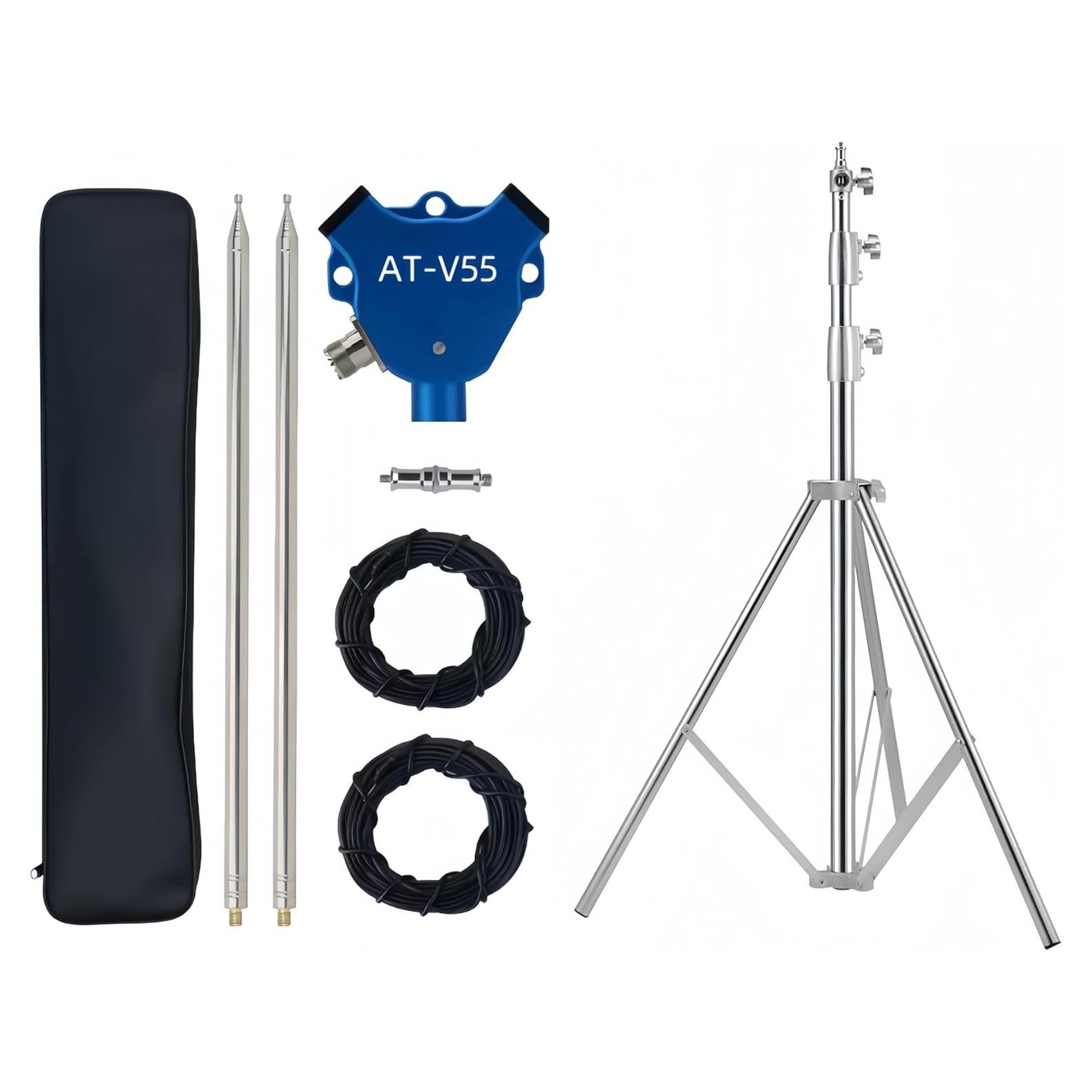 Kit de Antena Portátil AnyTone AT-V55 con Trípode 5.6m
