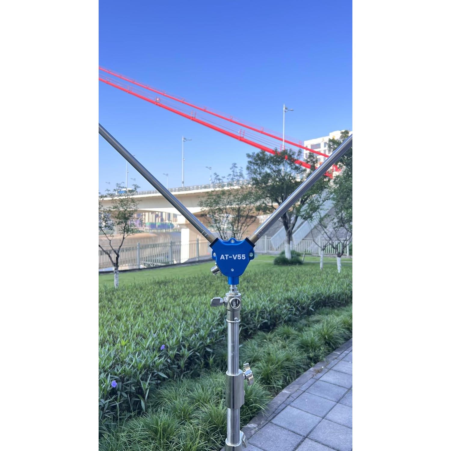 Kit de Antena Portátil AnyTone AT-V55 con Trípode 5.6m