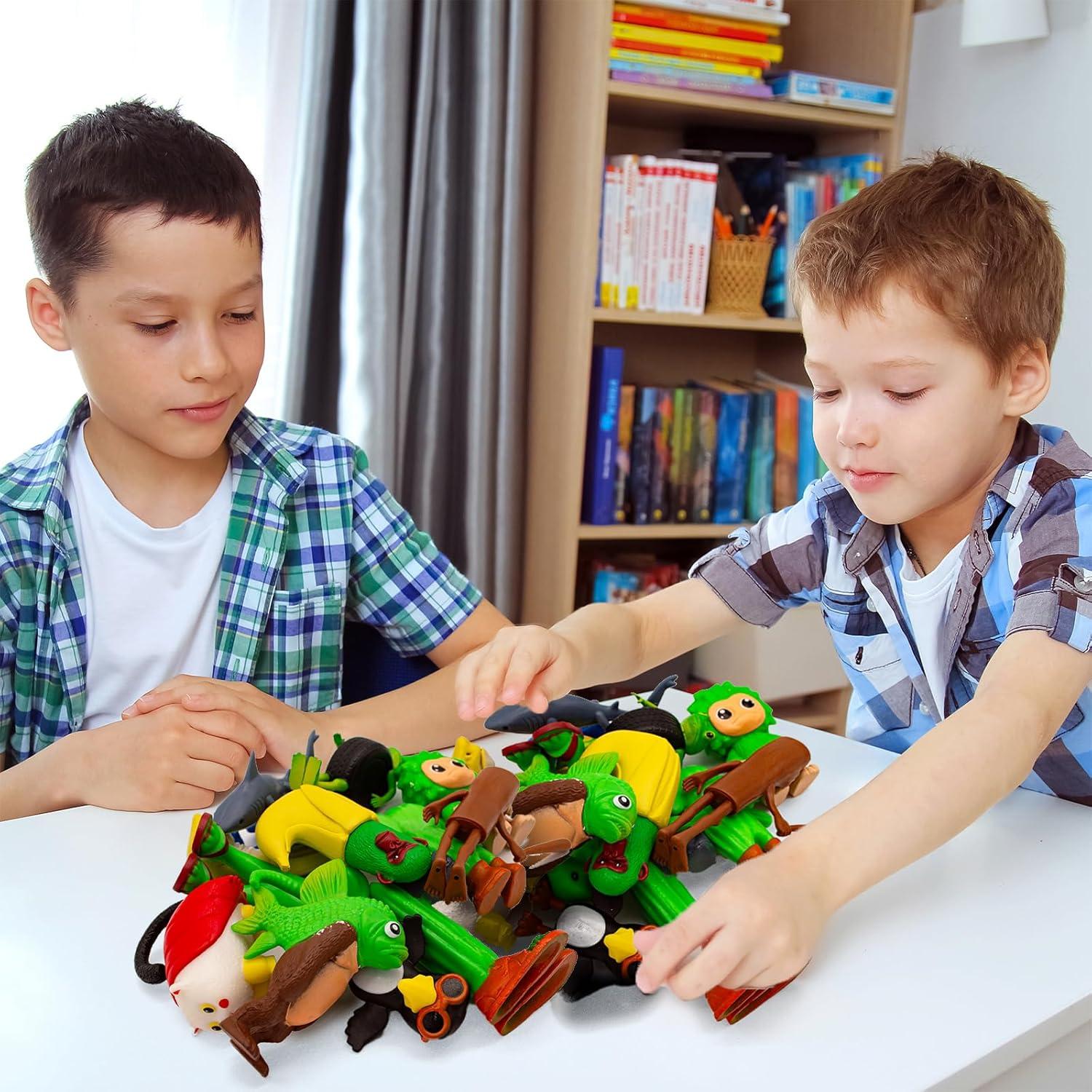 12 Figuras de Acción Brainrot Italiana Coleccionables TJLMCORP