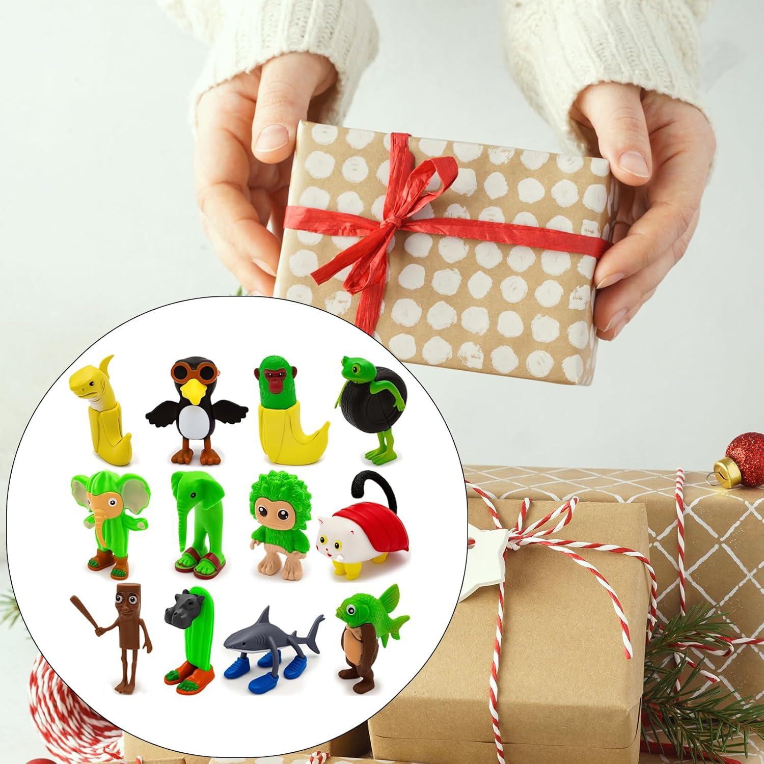 12 Figuras de Acción Brainrot Italiana Coleccionables TJLMCORP