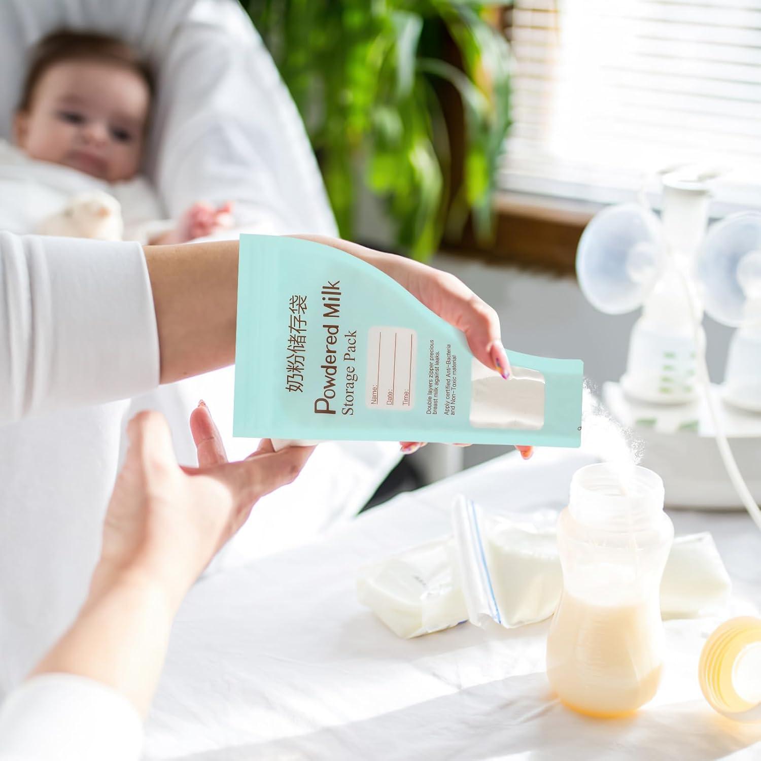 Bolsa de Leche Desechable Kisangel 30pcs Almacenamiento Bebés