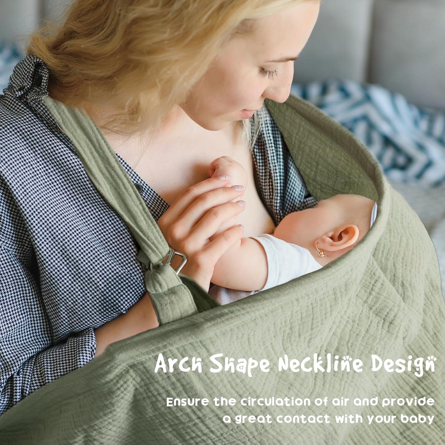 Cobertor de Lactancia LALIFIT 100% Algodón Extra Grande 125x70cm