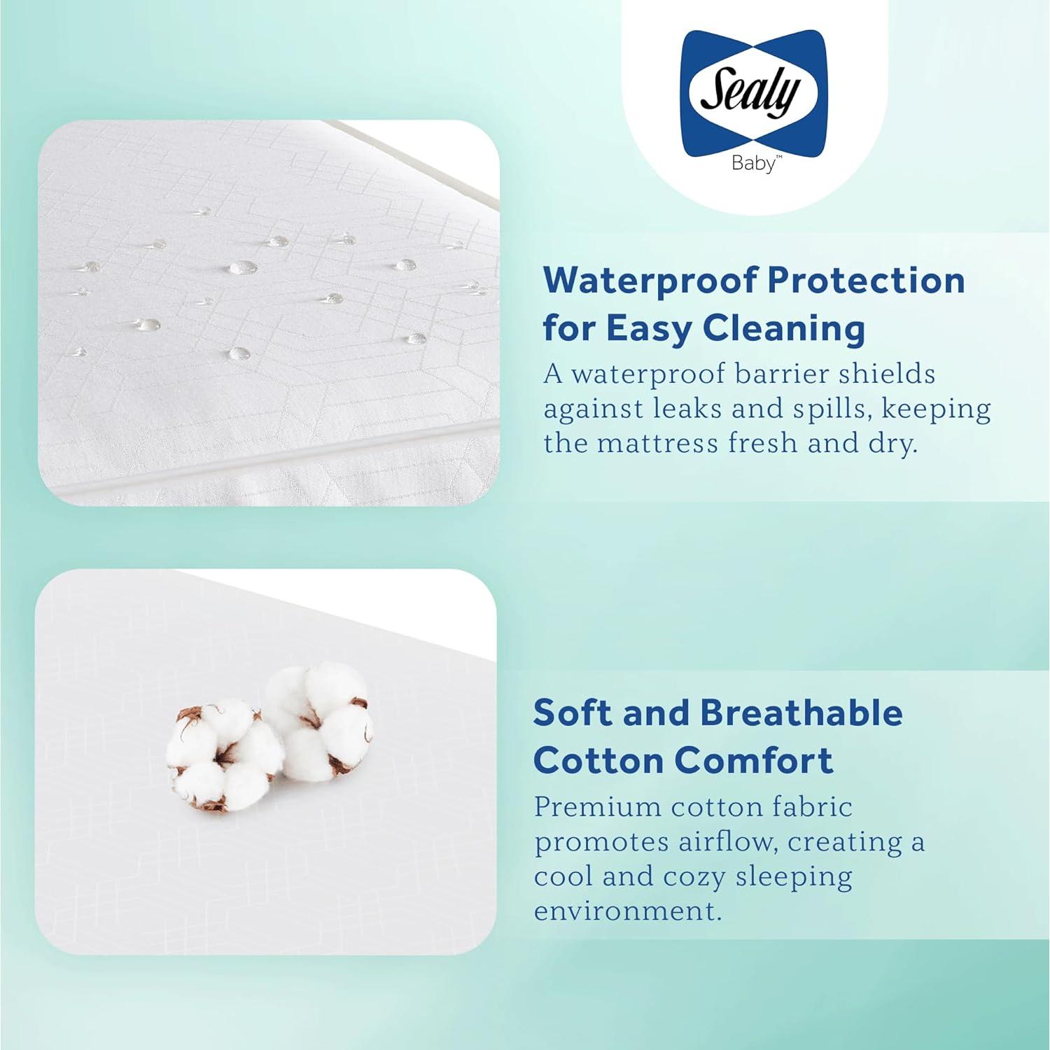 Colchón Híbrido Sealy Baby Posturepedic Grace 132x71 cm