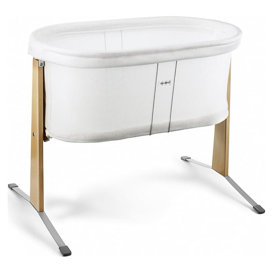 Cuna BabyBjörn Blanca 79x58x66 cm con Colchón 35x71 cm