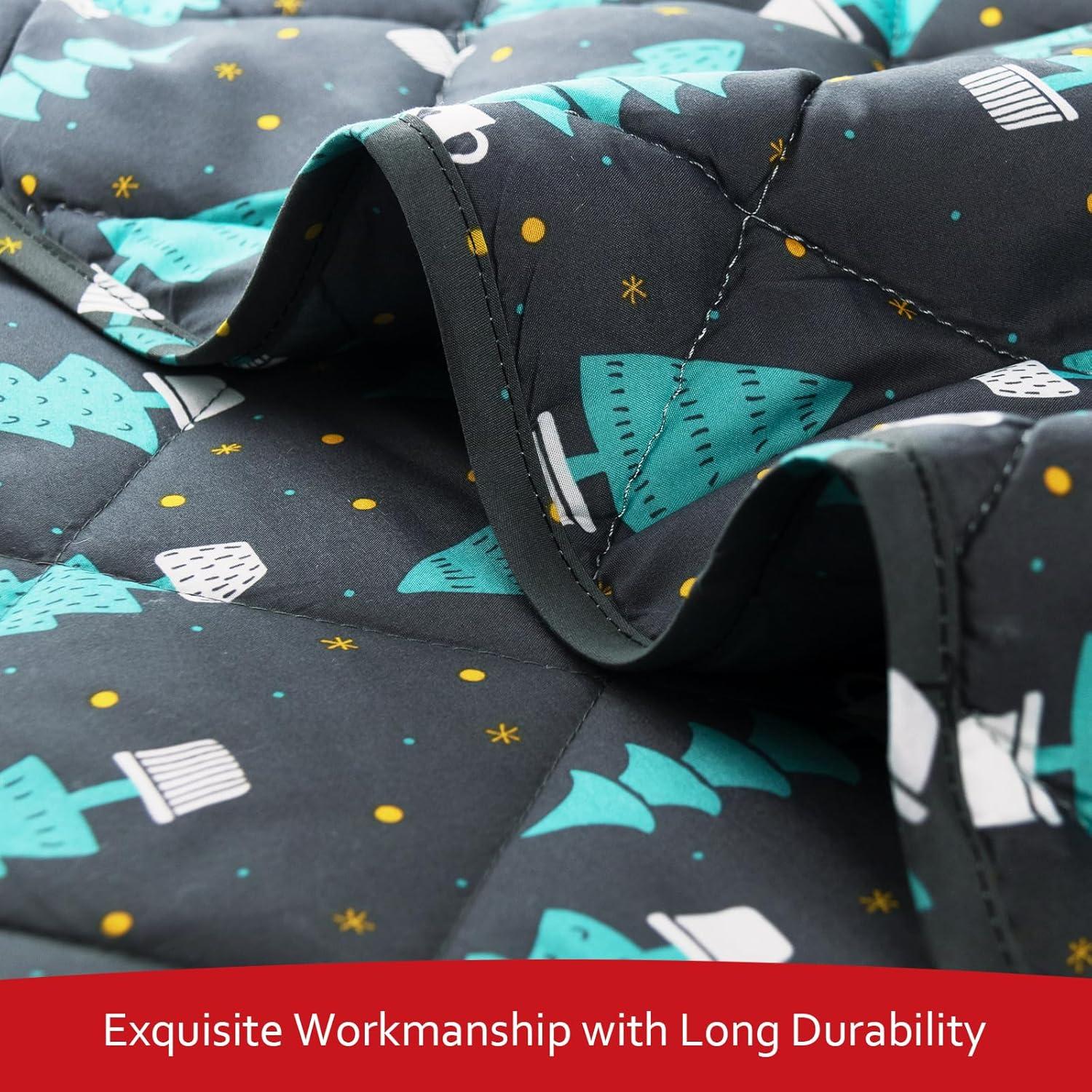 Manta para Bebé Moonsea Edredón Microfibra 99x119 cm Bosque Negro