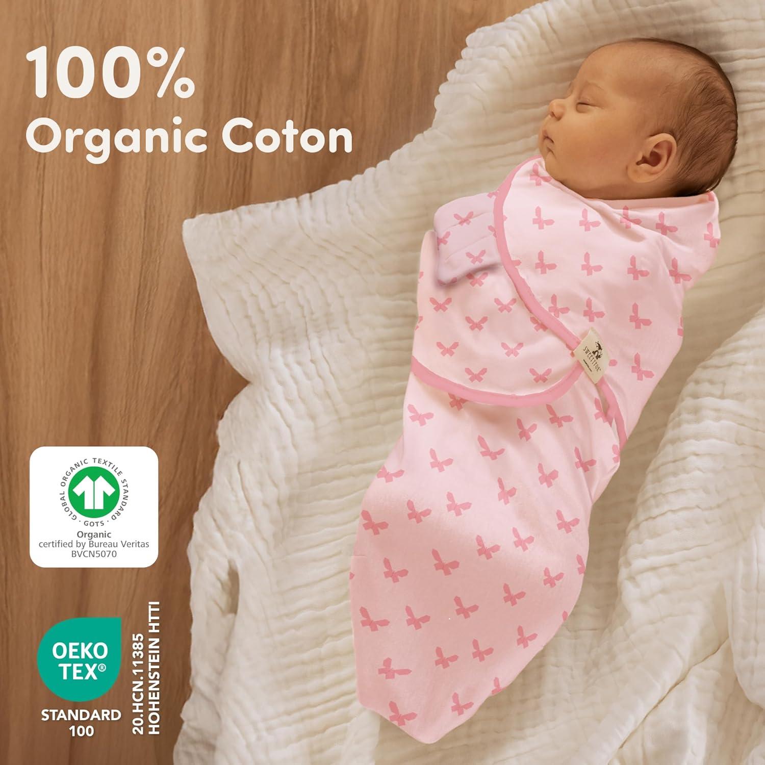 Saco de Sueño Orgánico Sweety Fox 3-Pack 0-3 Meses Bebé