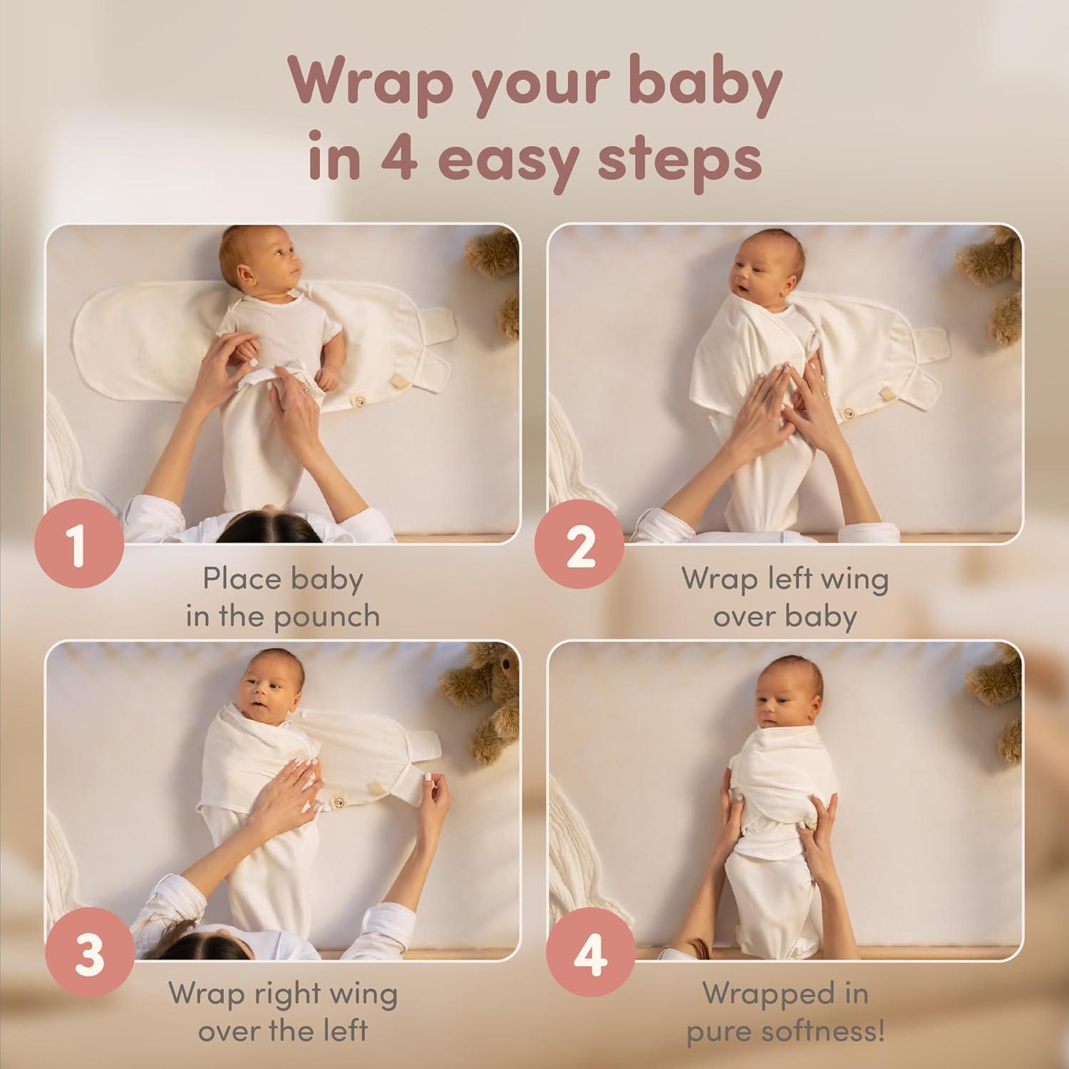 Saco de Sueño Orgánico Sweety Fox 3-Pack 0-3 Meses Bebé